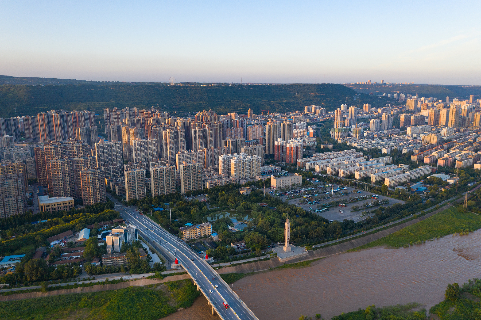 陕西宝鸡城市风光