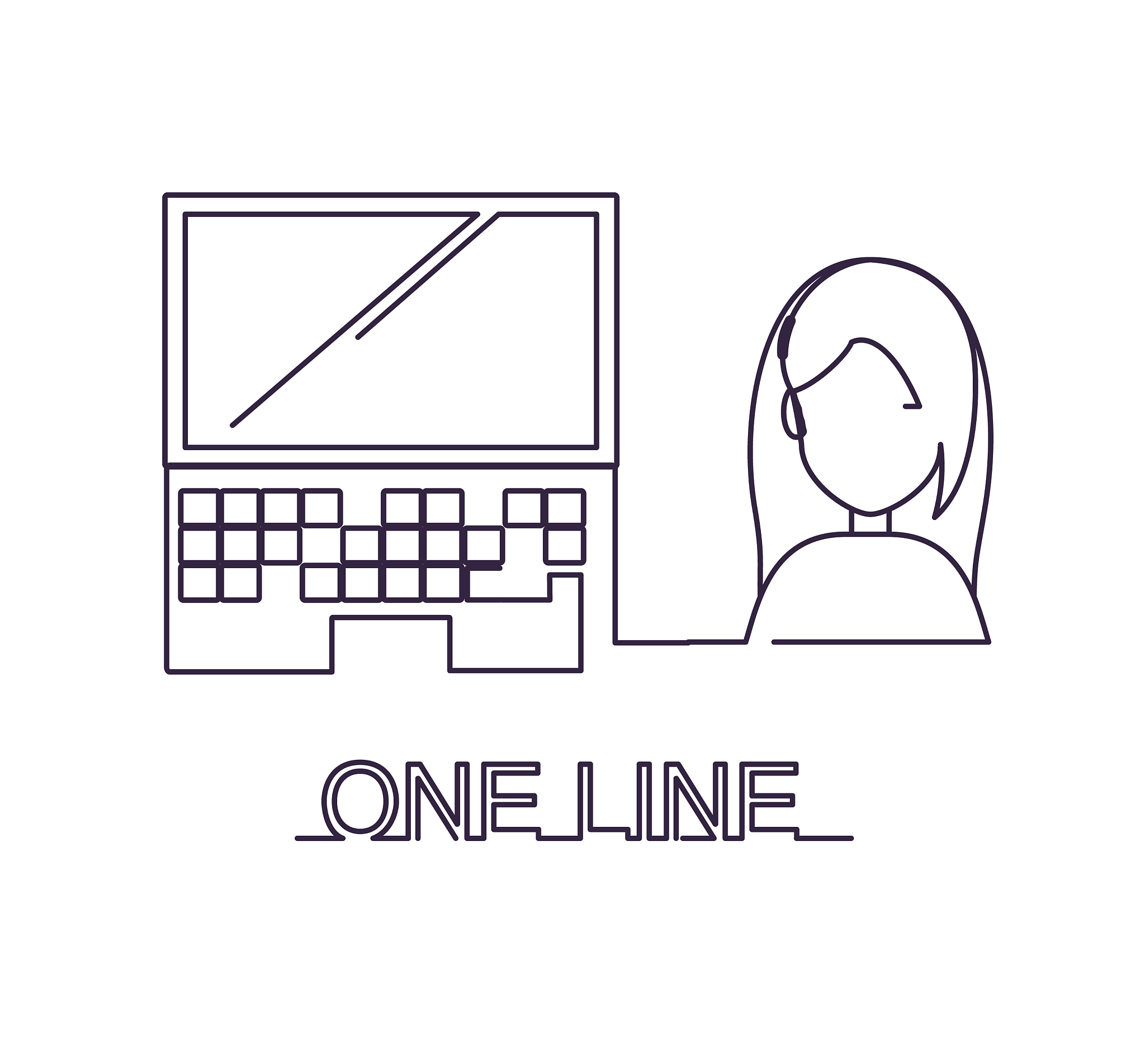 one line design