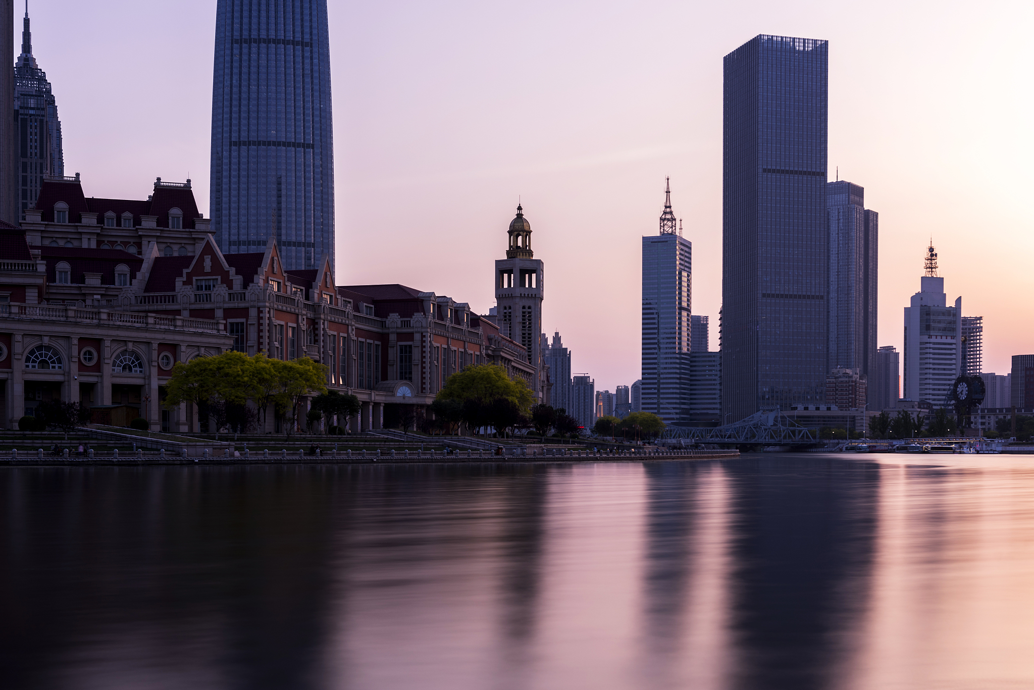 modern skyscrapers in shanghai, china.