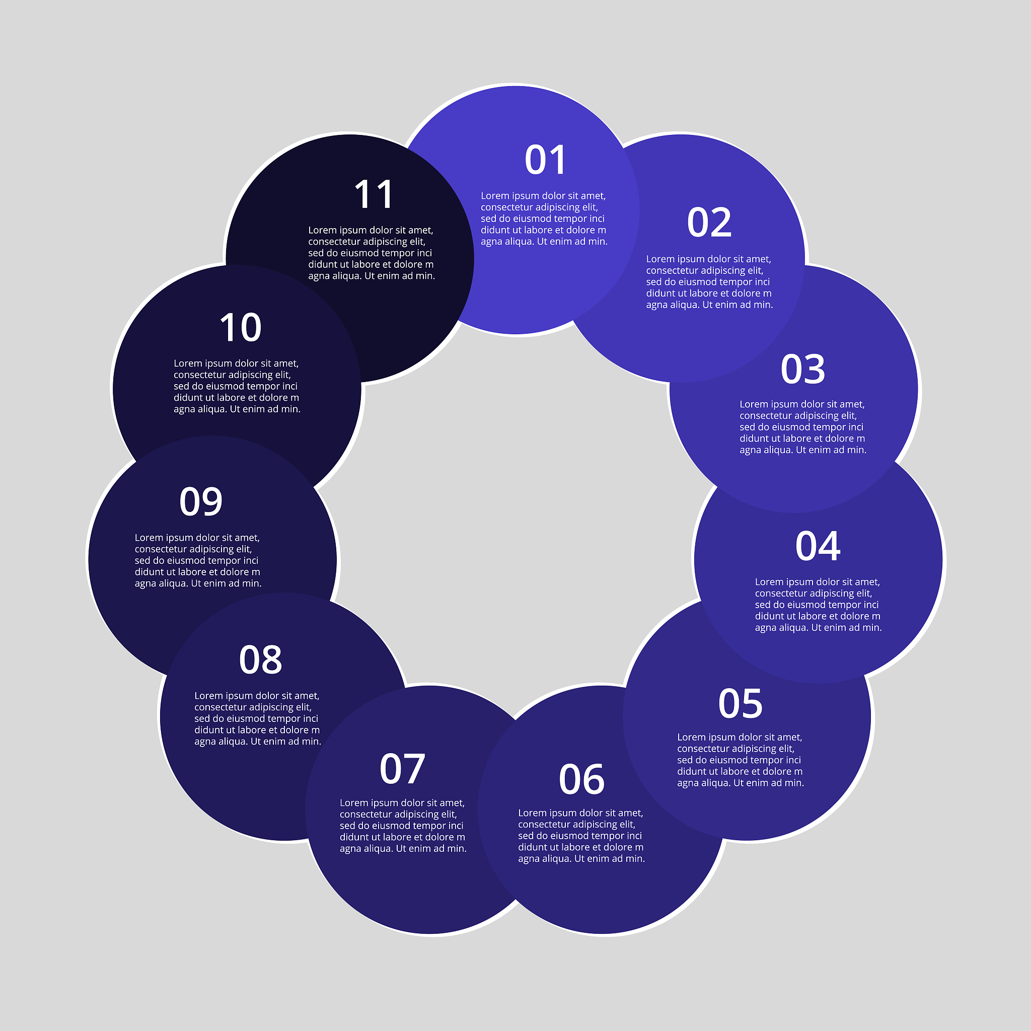 step by step infographic.