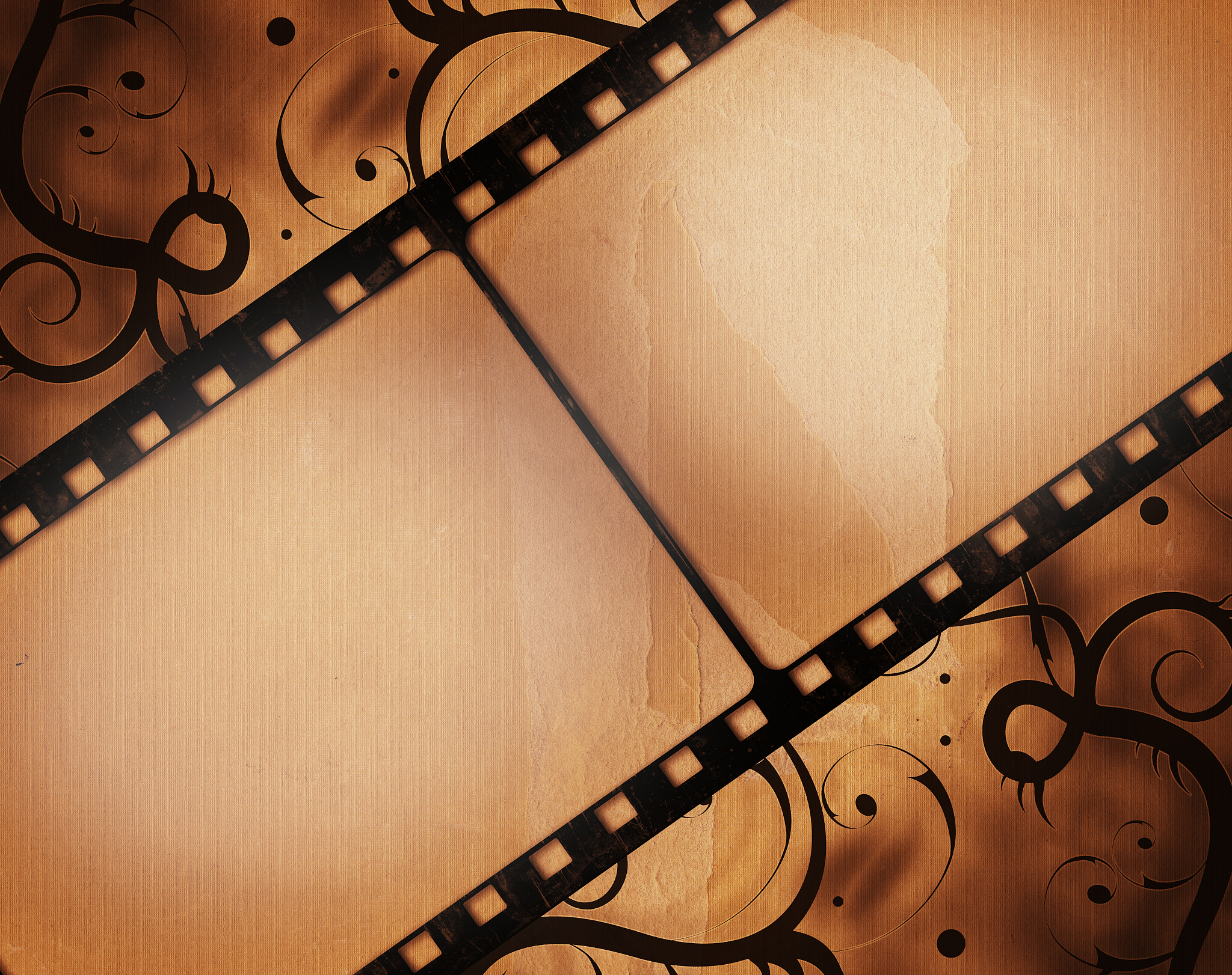 grunge film frame