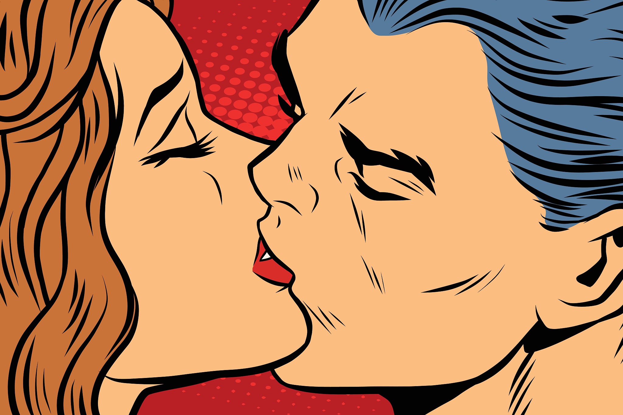 女生第一次接吻的反应：紧张、羞耻、好奇和愉快