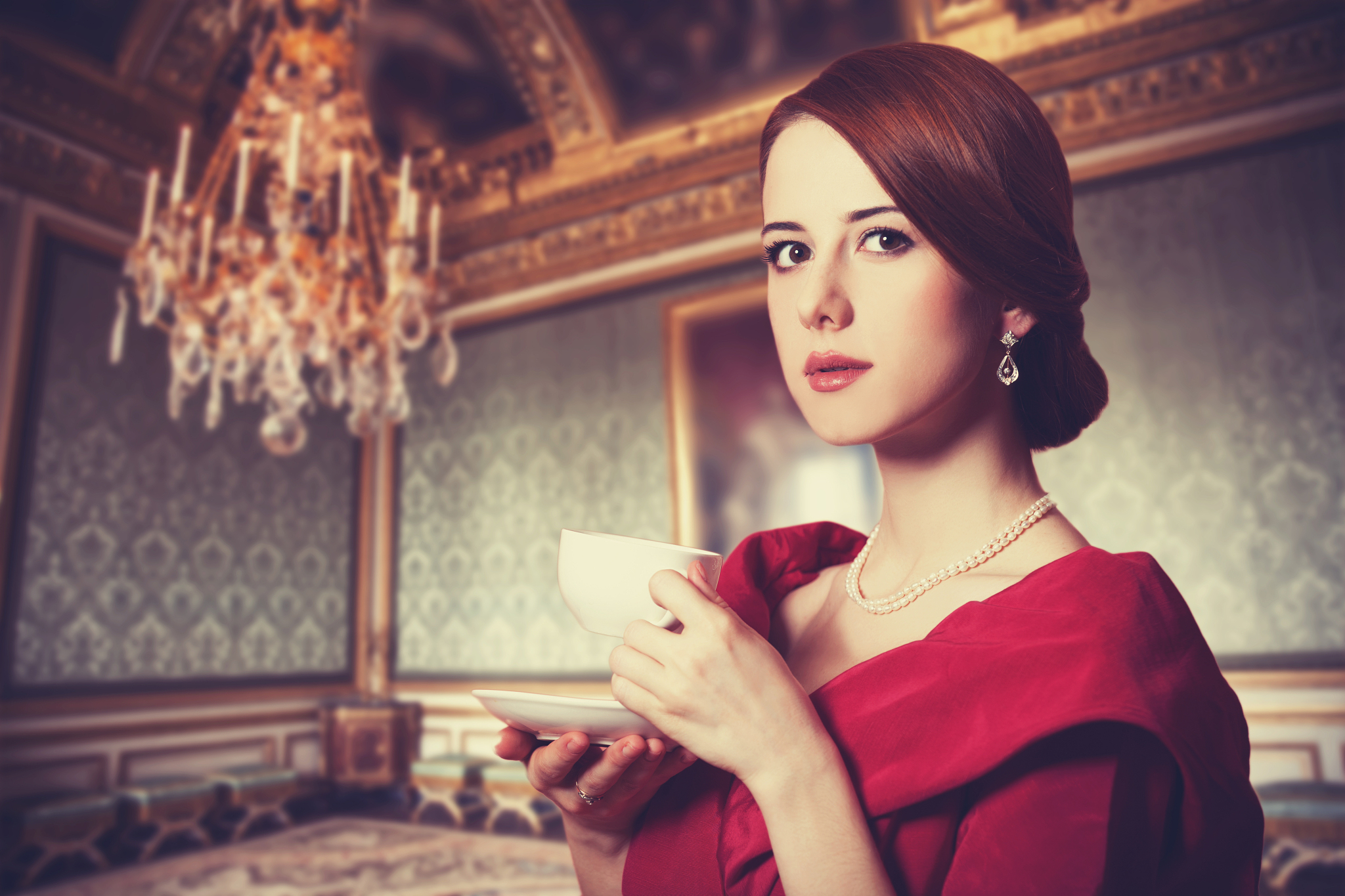 beautiful redhead women.