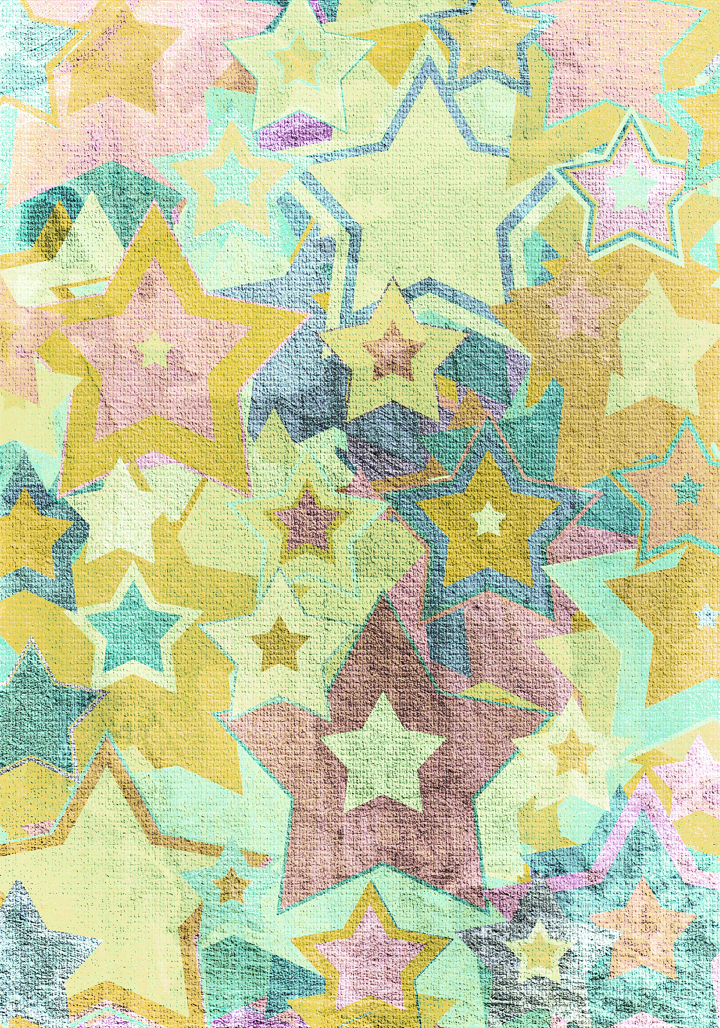 star on light grunge background