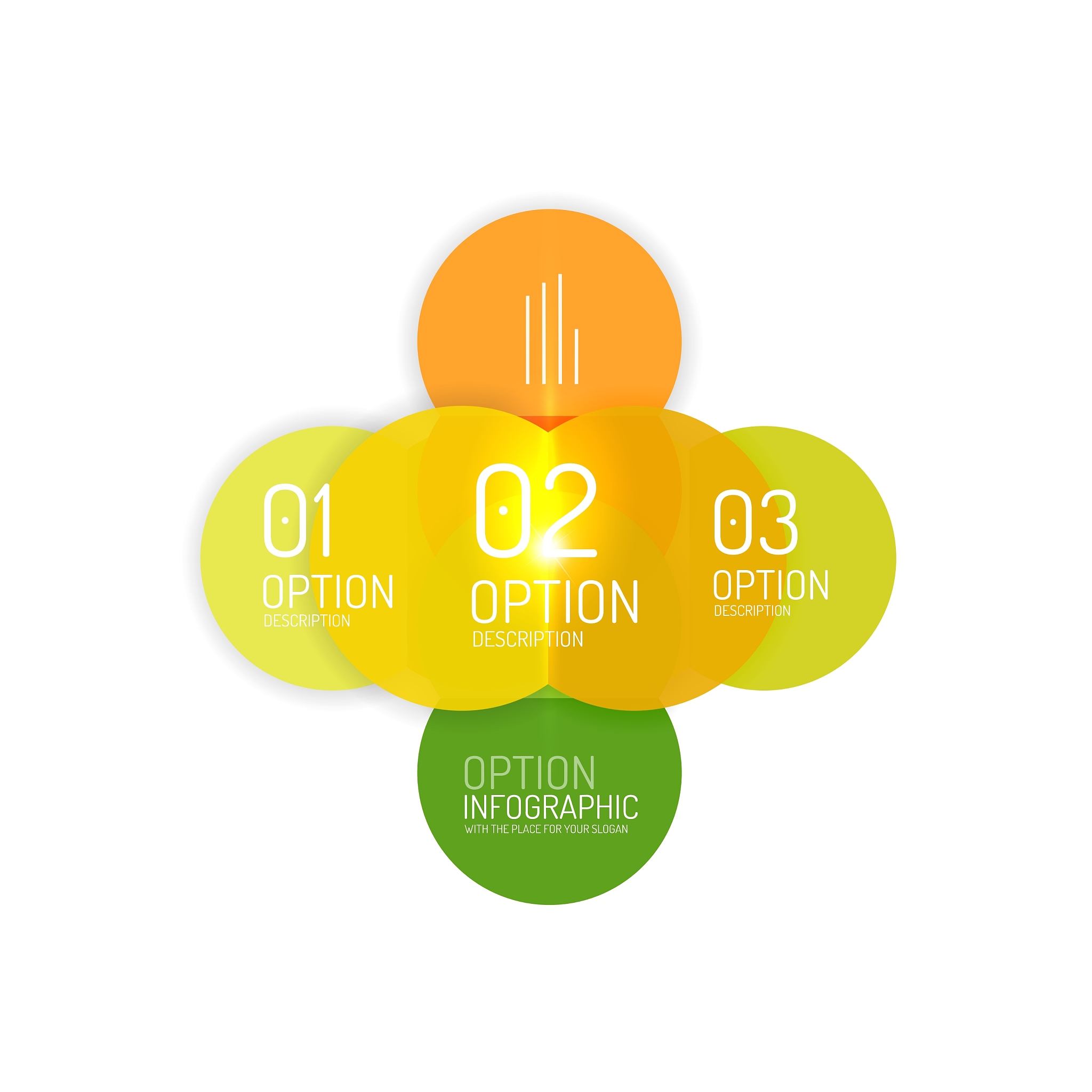 business products option banners