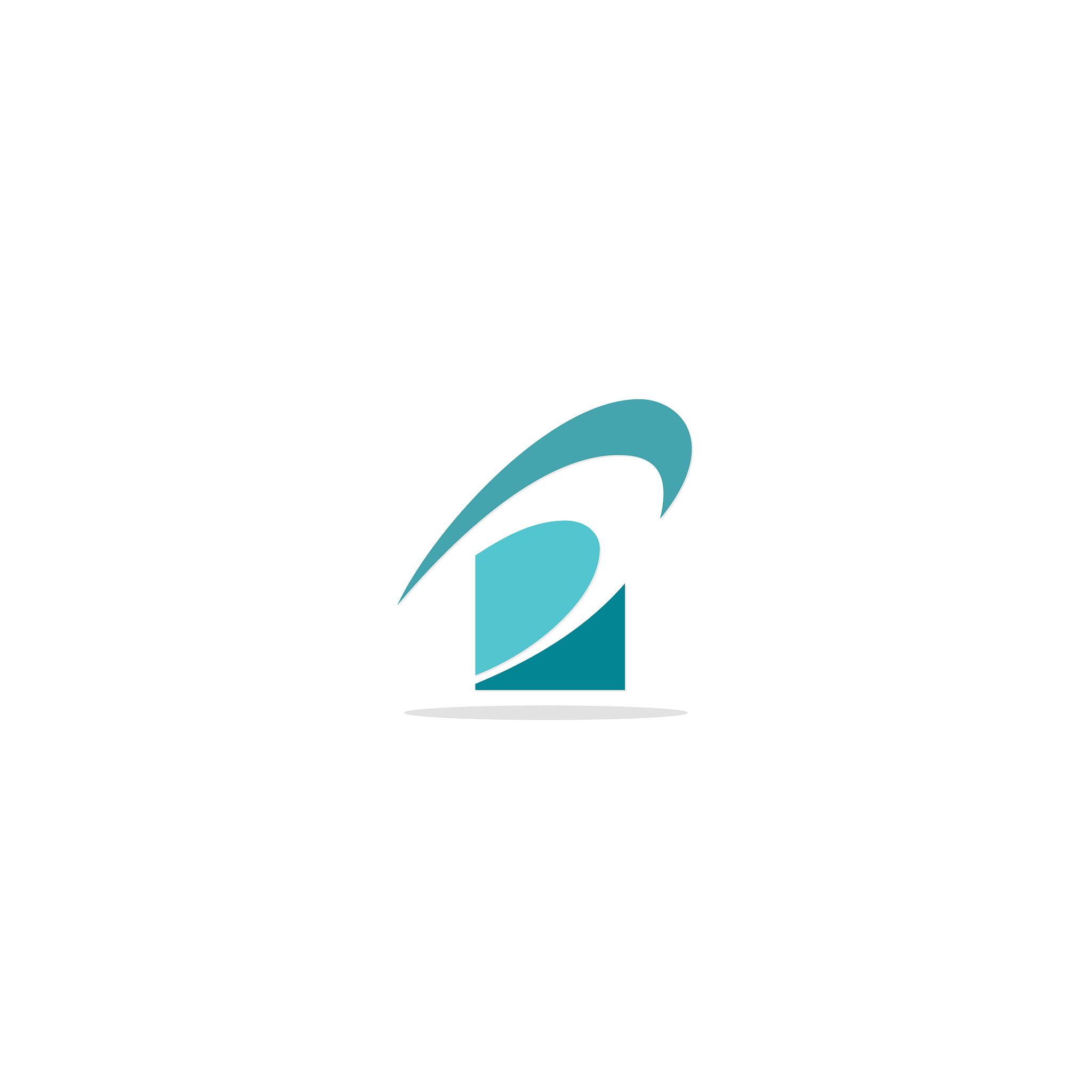 abstract curve logo
