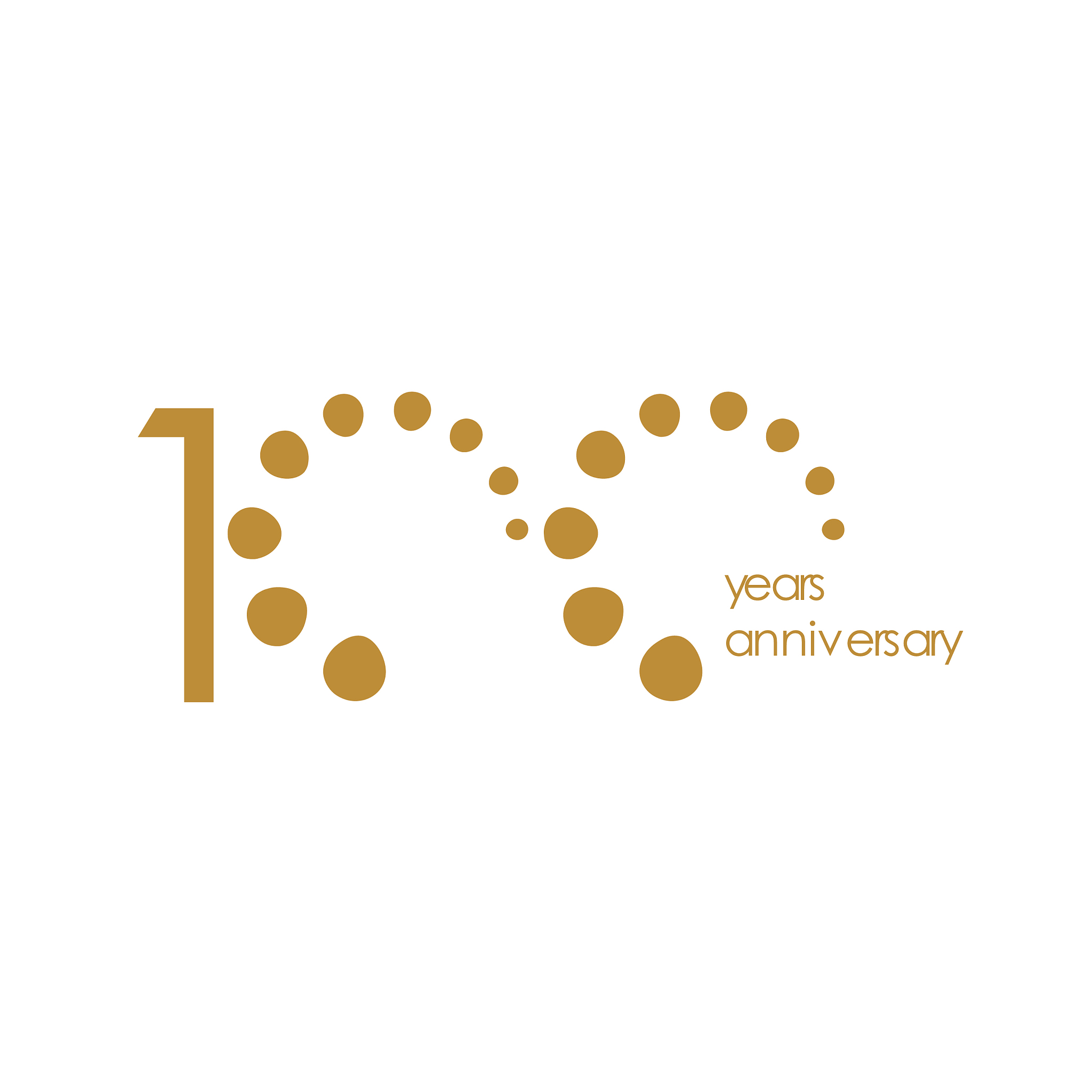 100 year anniversary template design