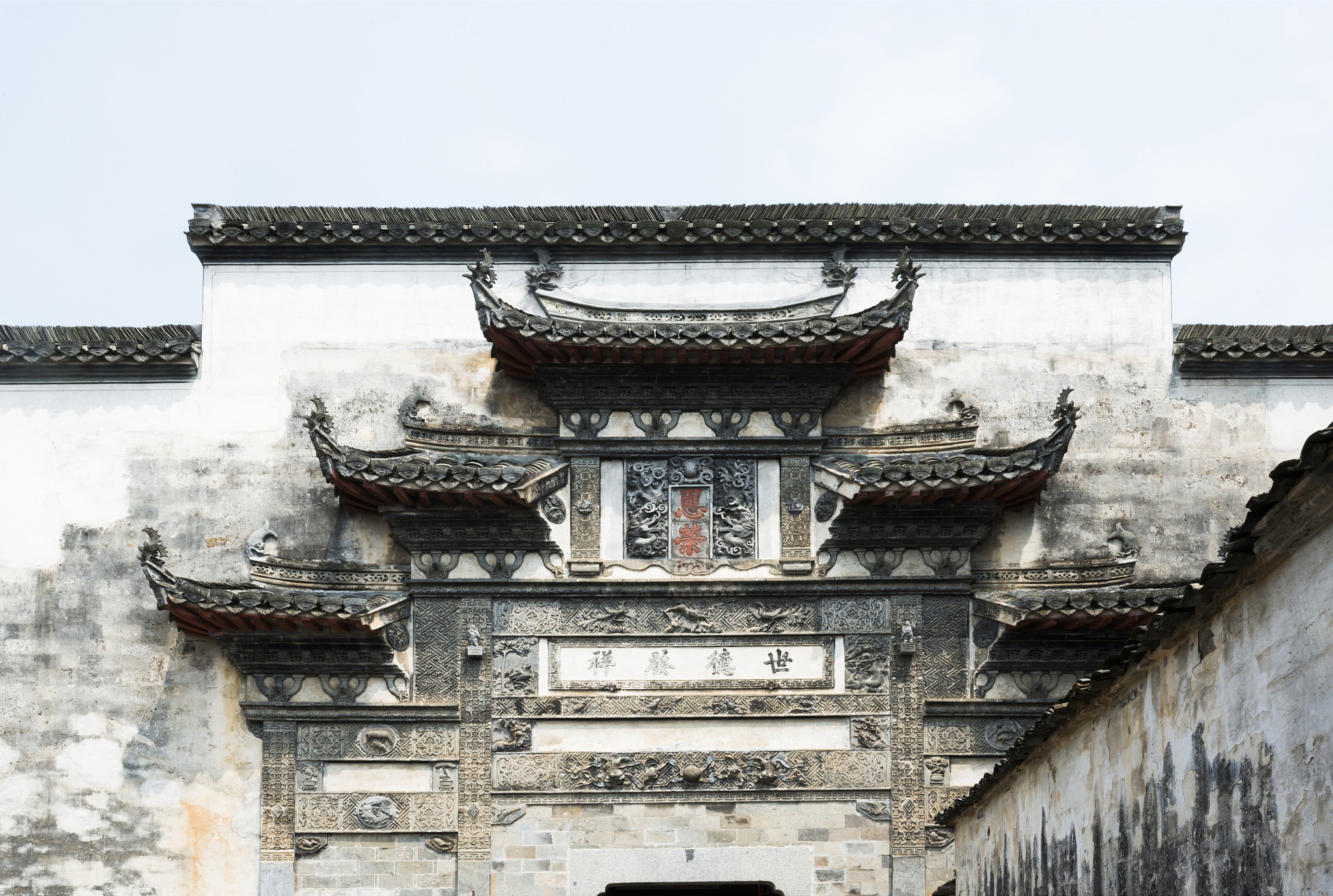 徽派建筑图片：精美照片展示古建筑之美