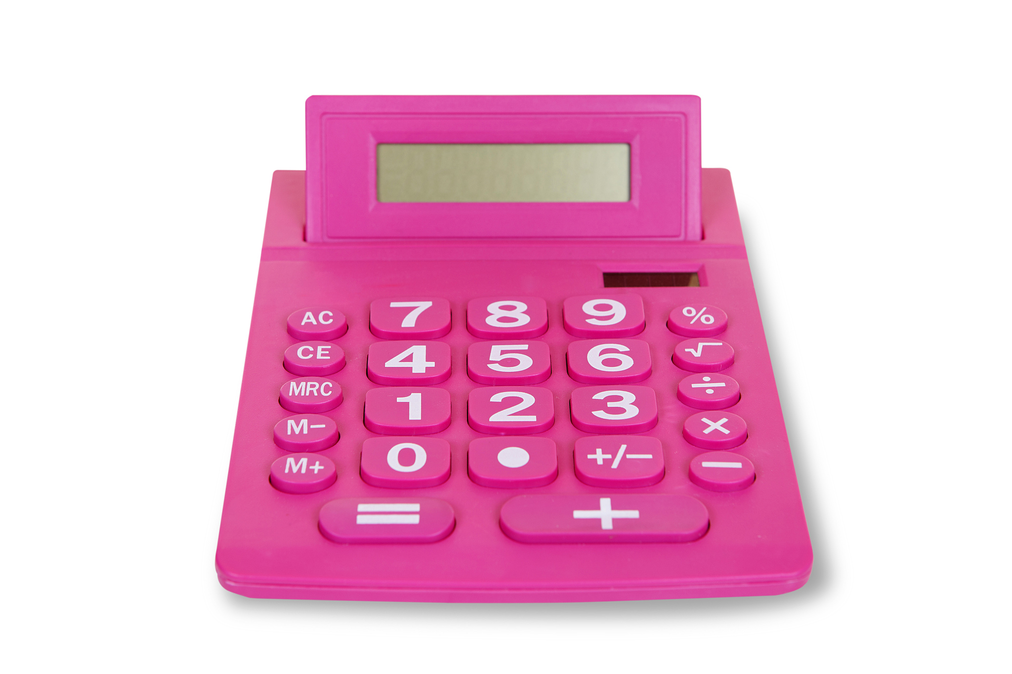 red calculator