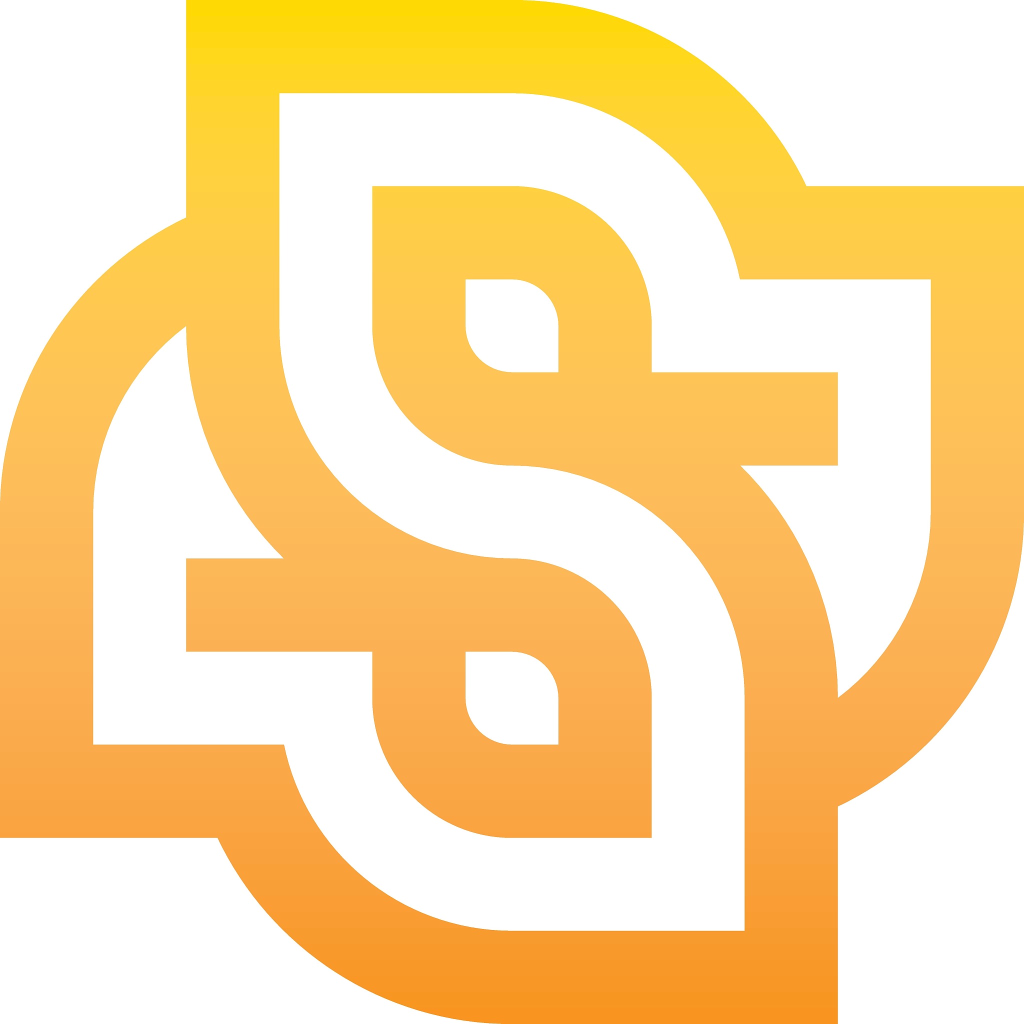 company name letter s shapes