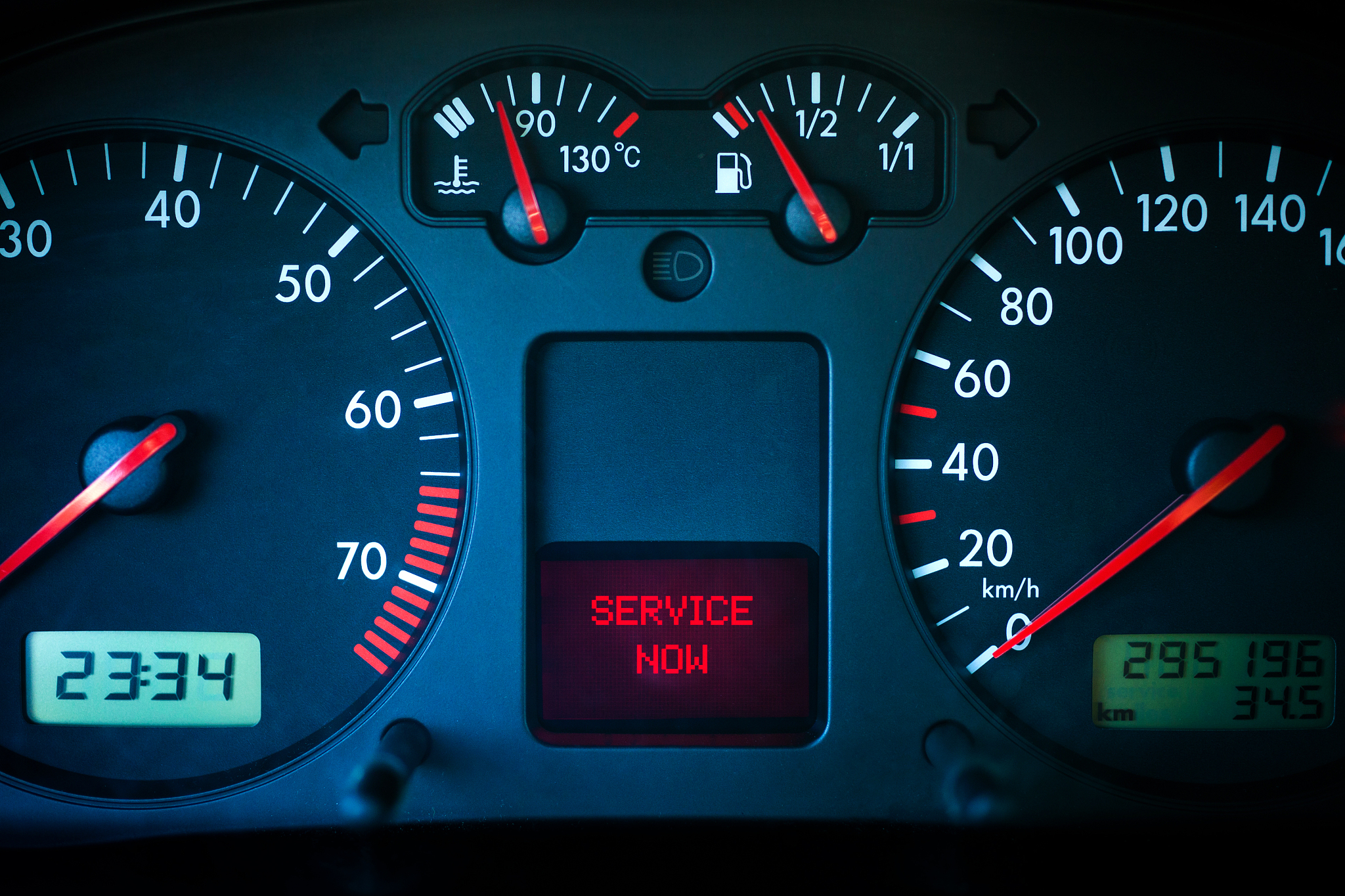 car dashboard indicators