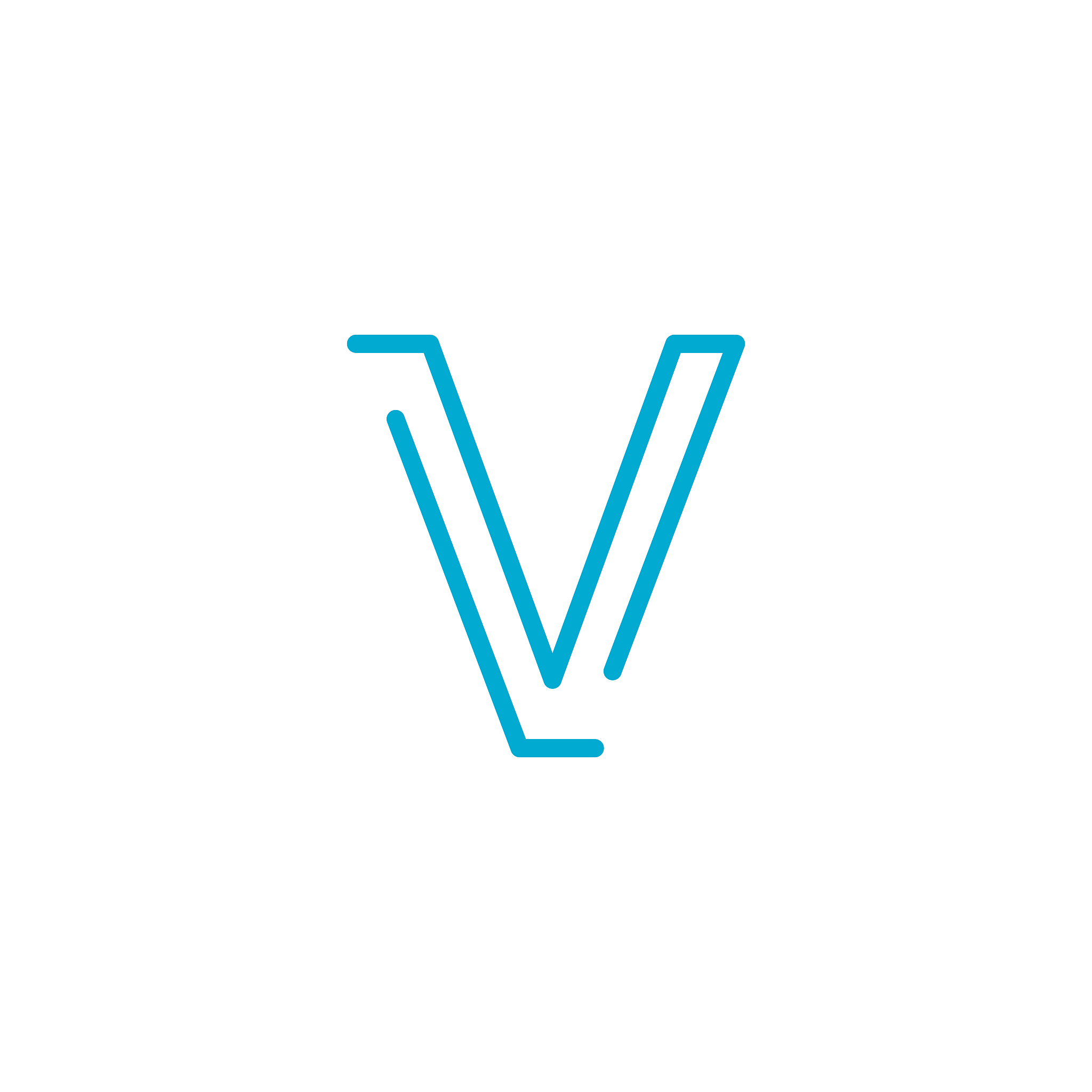 linear geometric outline alphabet letter f, simple logo design, 