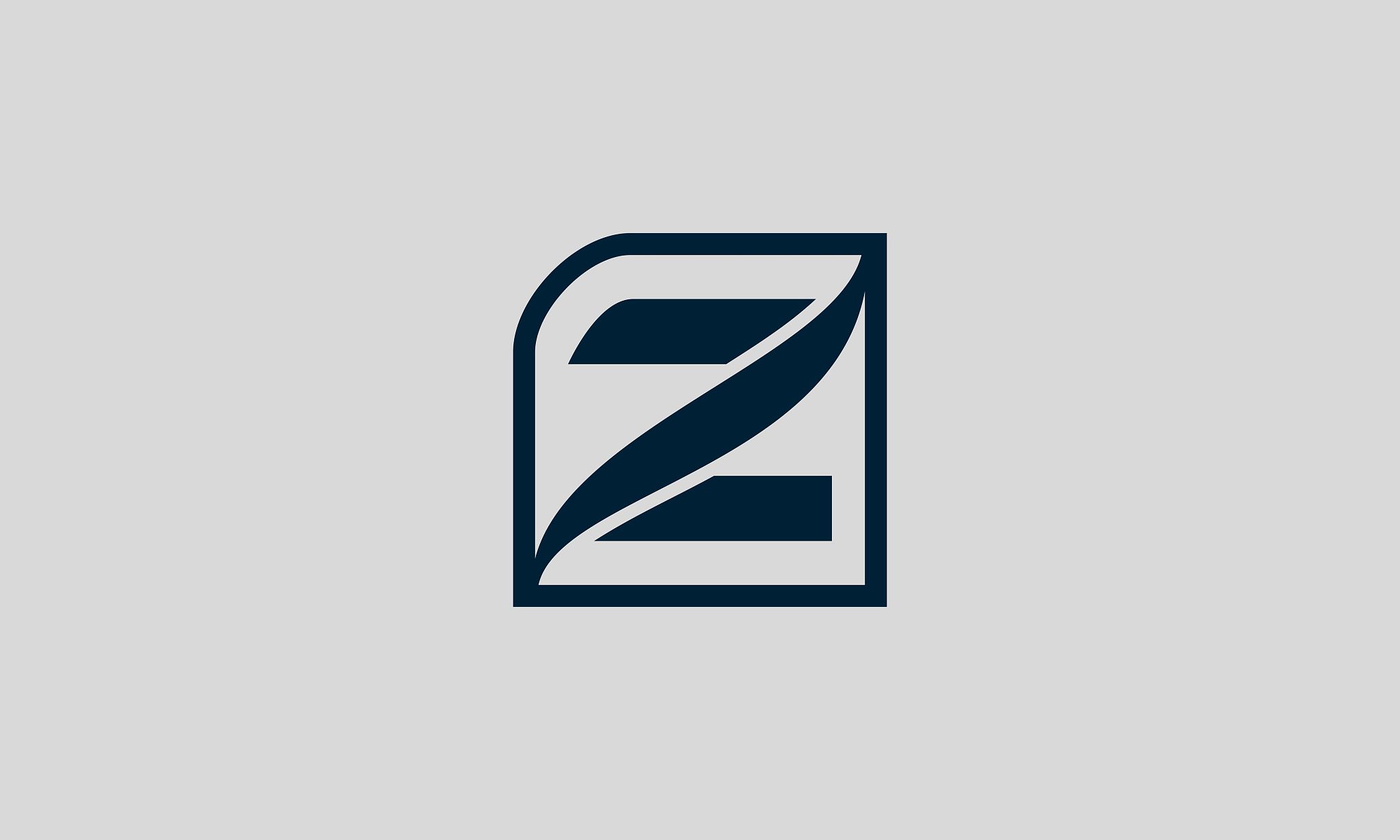 simple and modern initial letter z business logo
