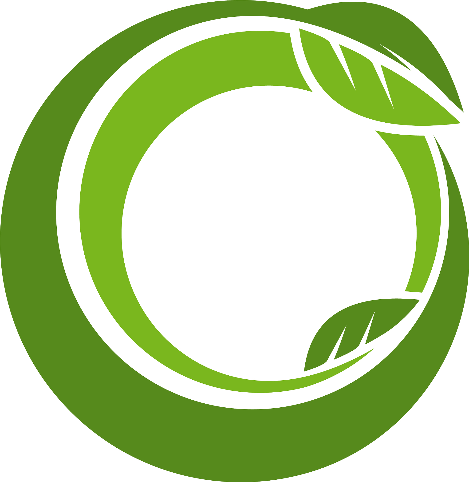 leaf nature logo template