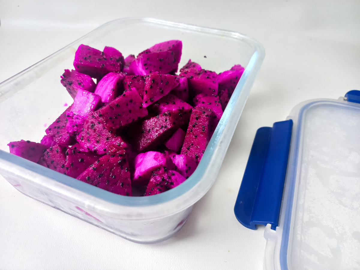 自制火龙果养乐多的做法_自制火龙果养乐多健康低卡好看又好喝