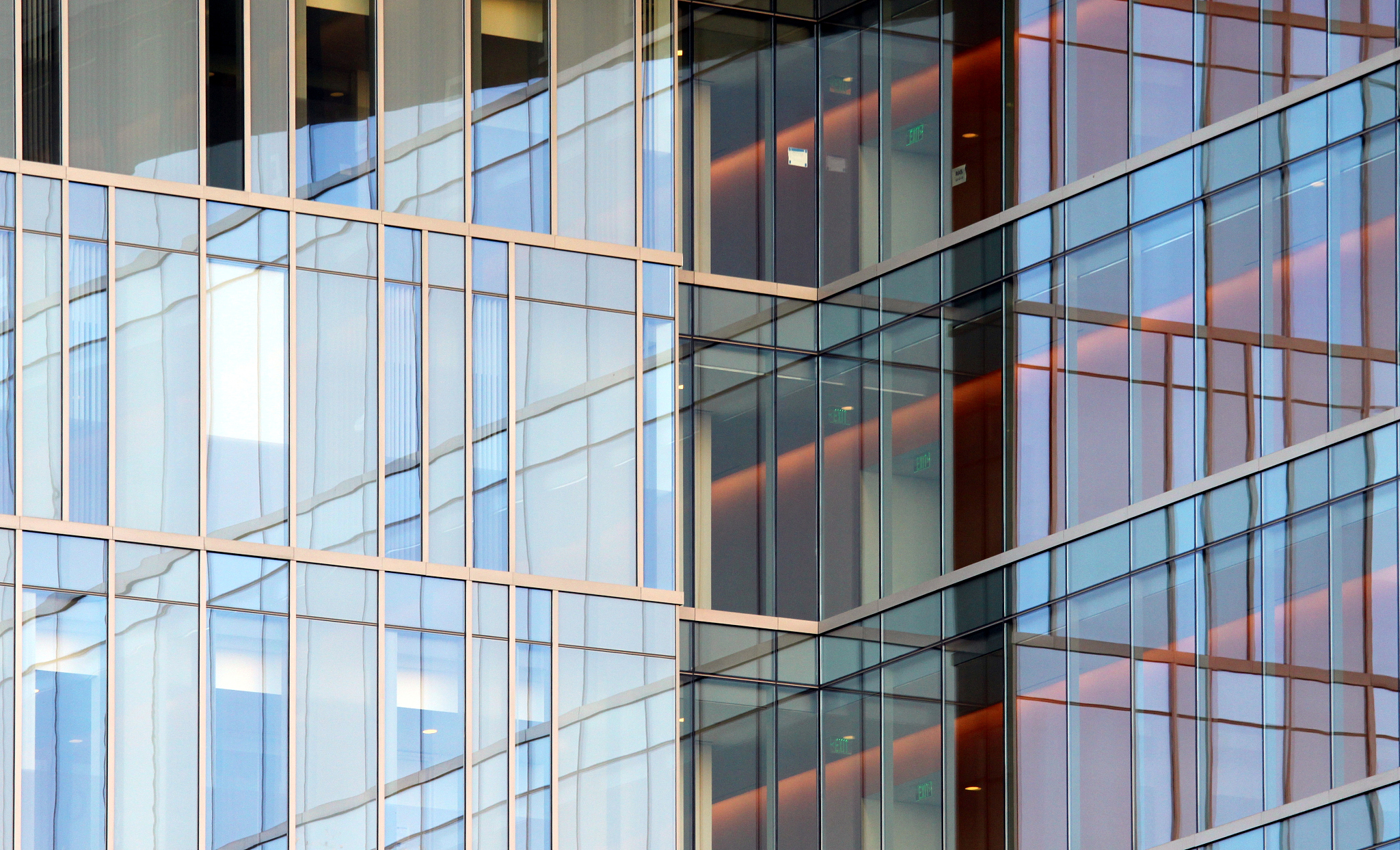 office building windows