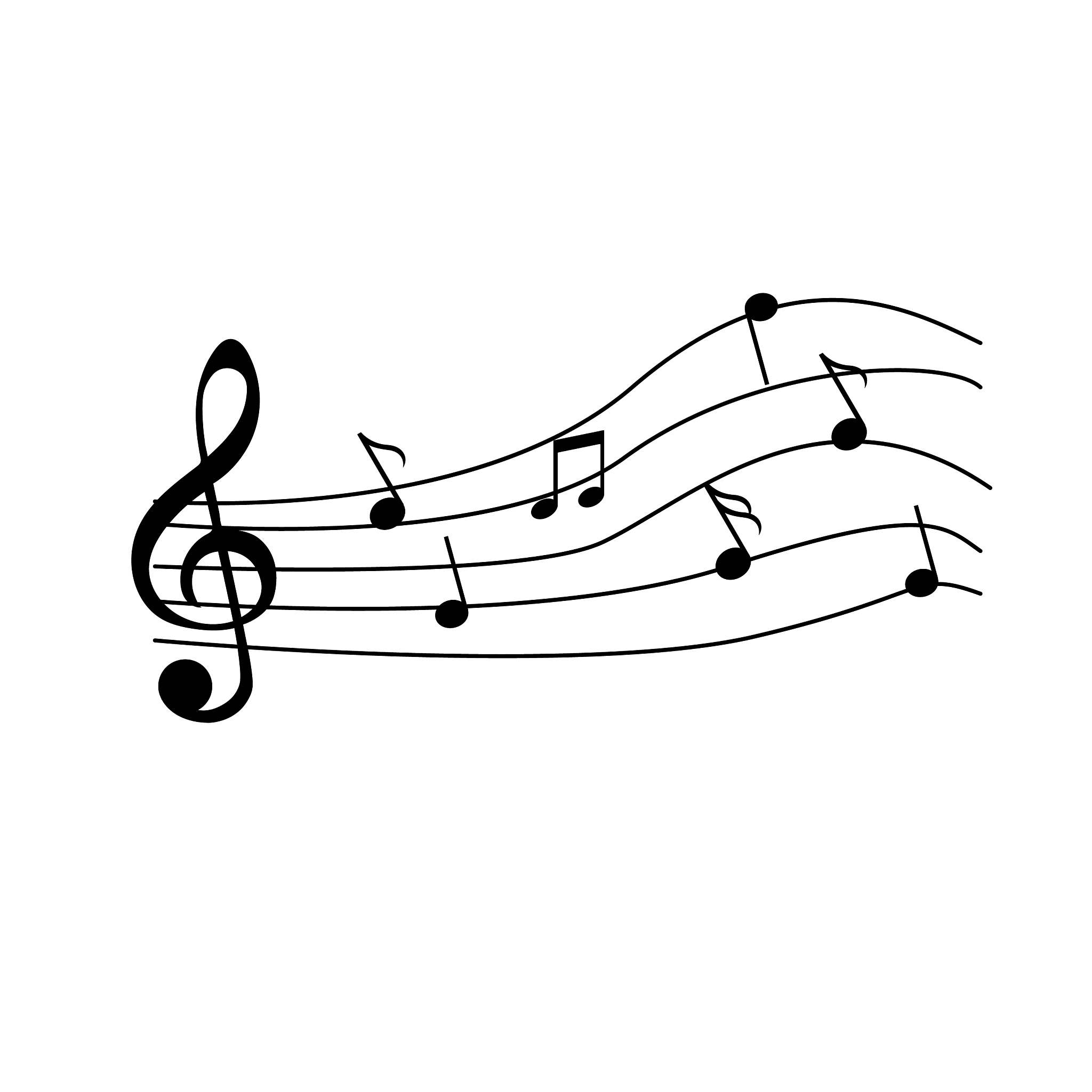 note music icon design melody logo design