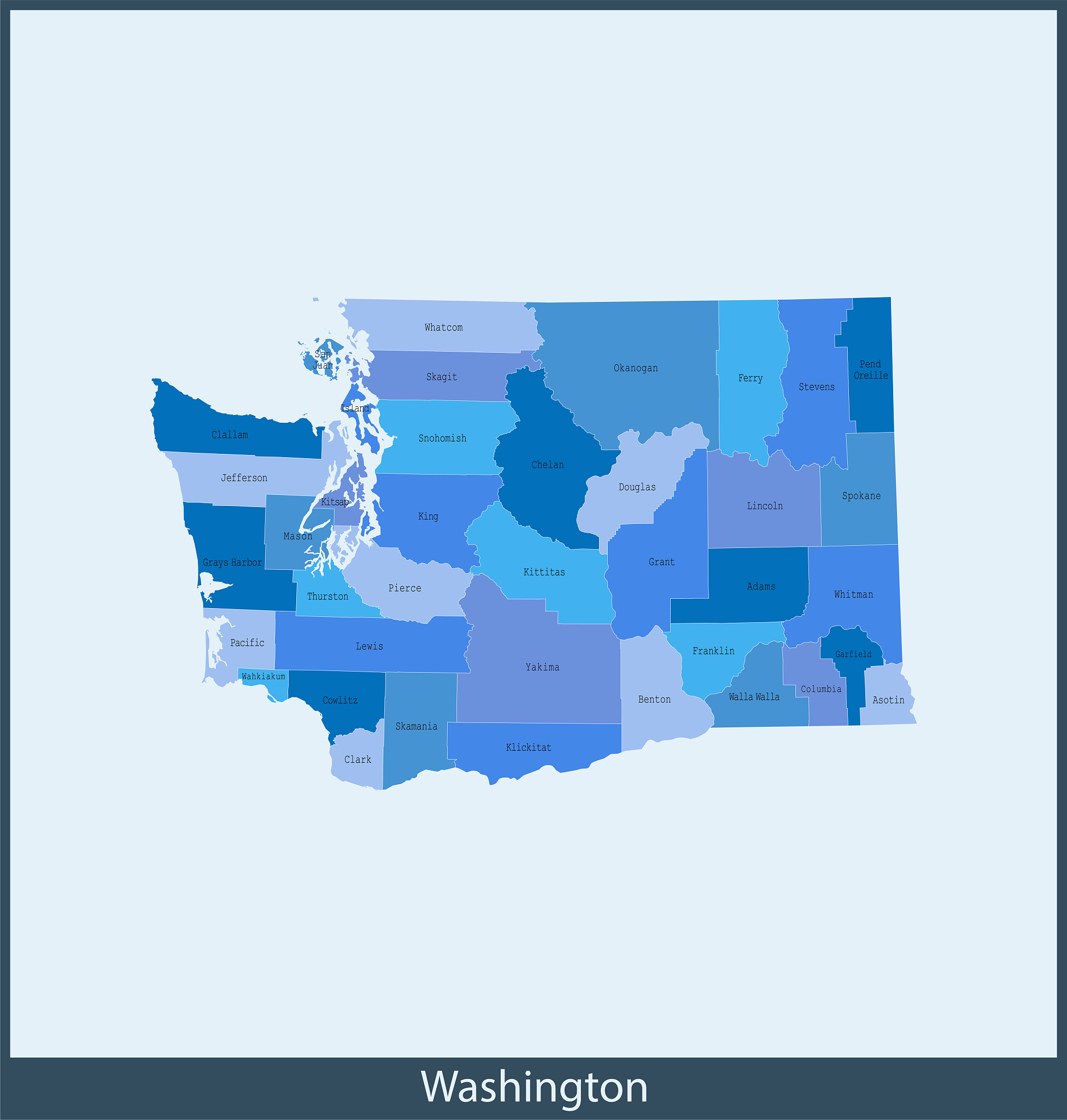 washington map
