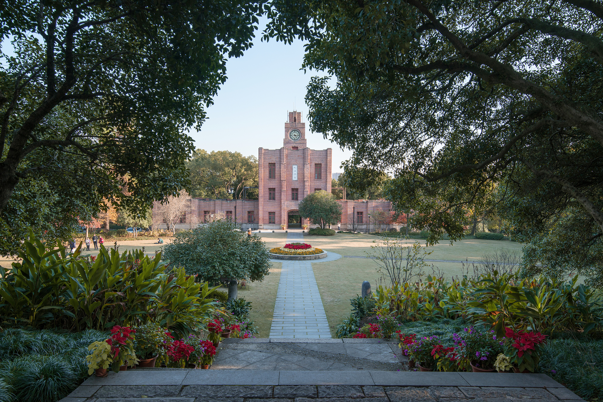 浙江杭州浙江大学之江校区风景