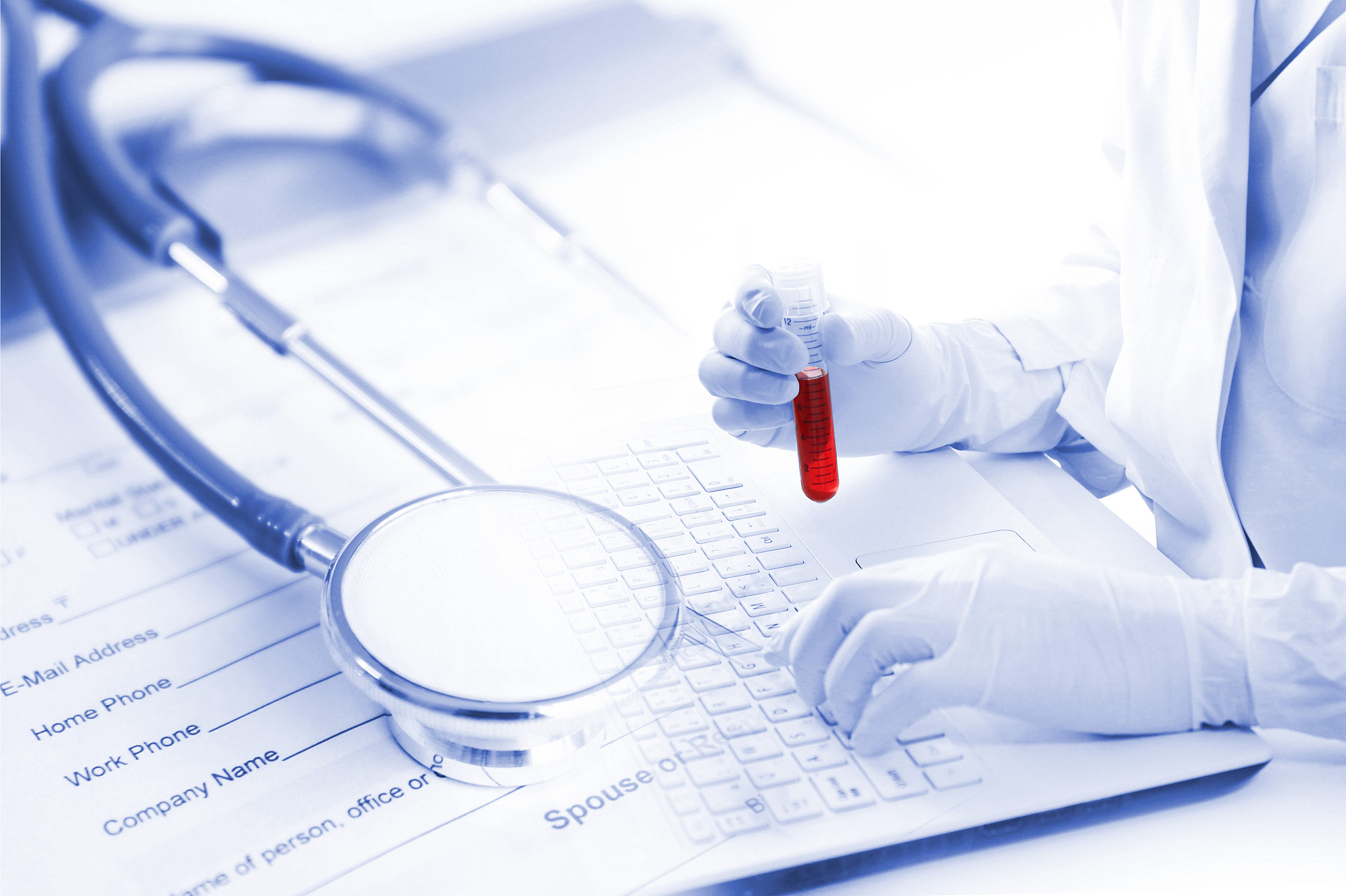 health care, blood test