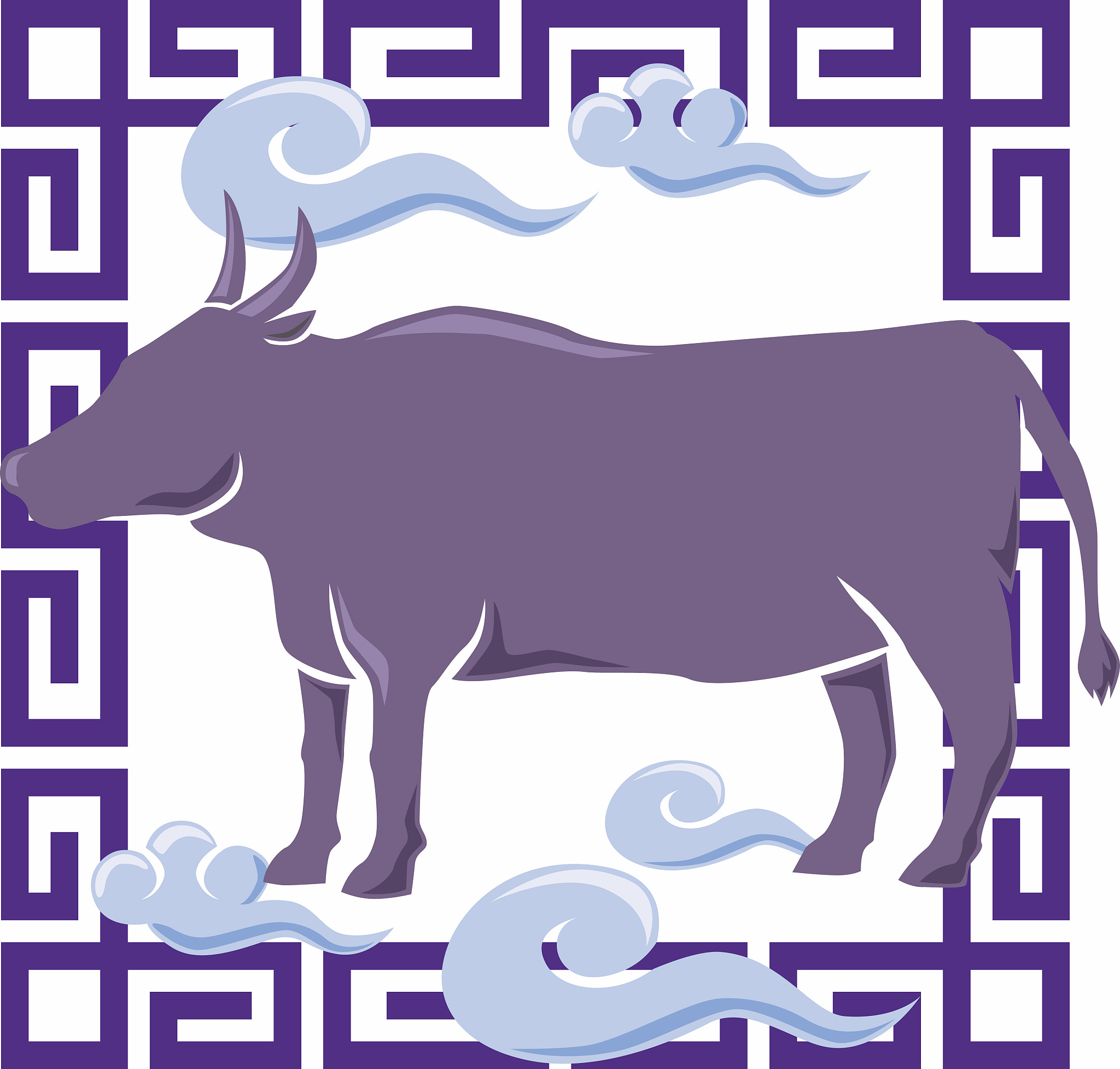 生肖牛：忠诚、勤劳、稳重的象征