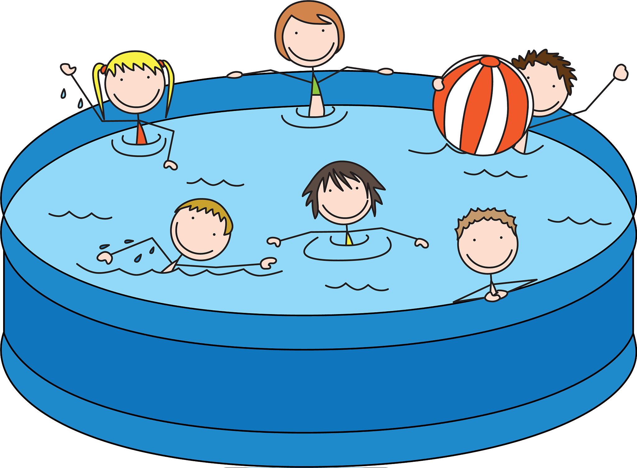Write 100 words describing a kindergarten swimming class in educational perspectiveYikie is a little bit shy and scaredbut she went into the water and played happily hope she can enjoy more in the fut