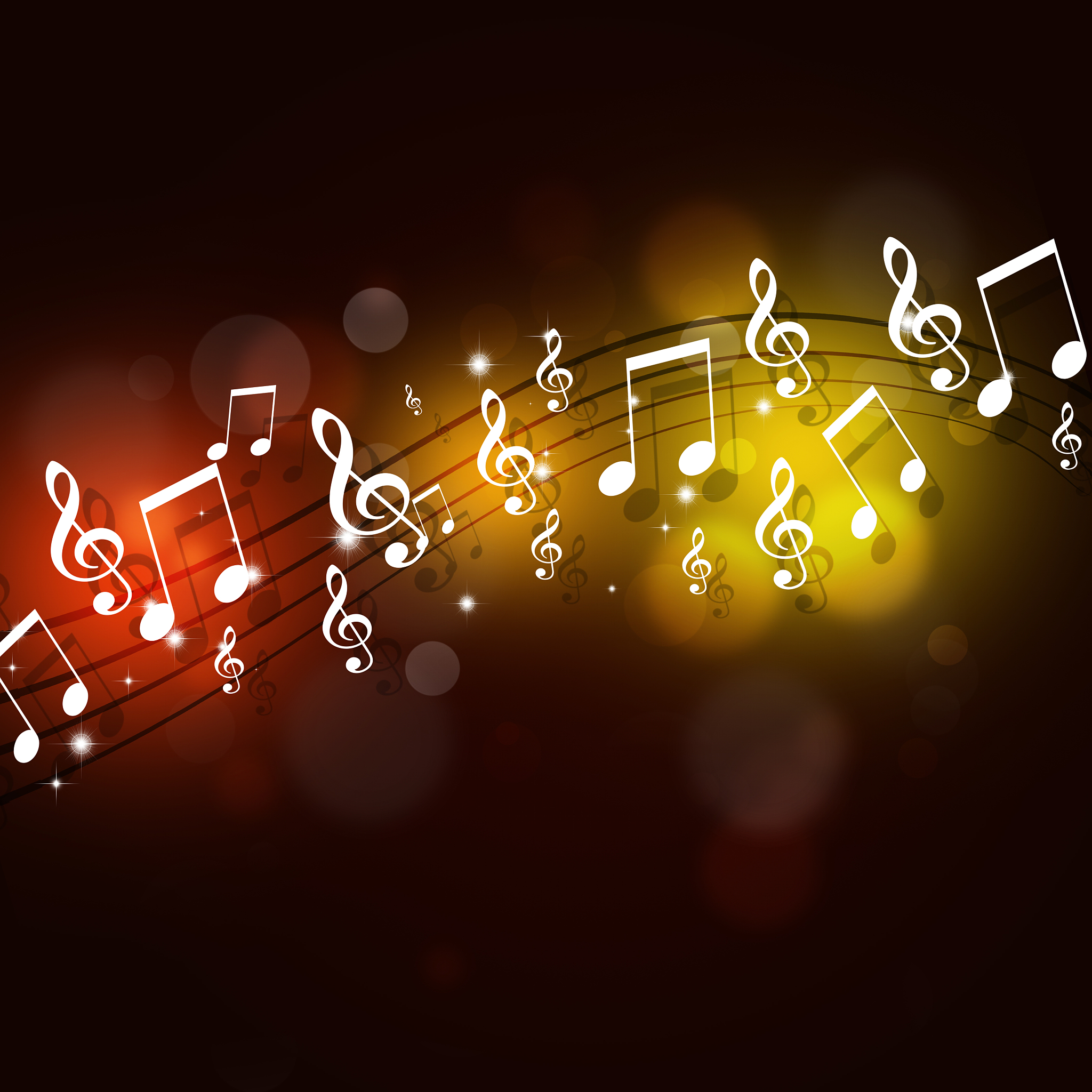music note lights