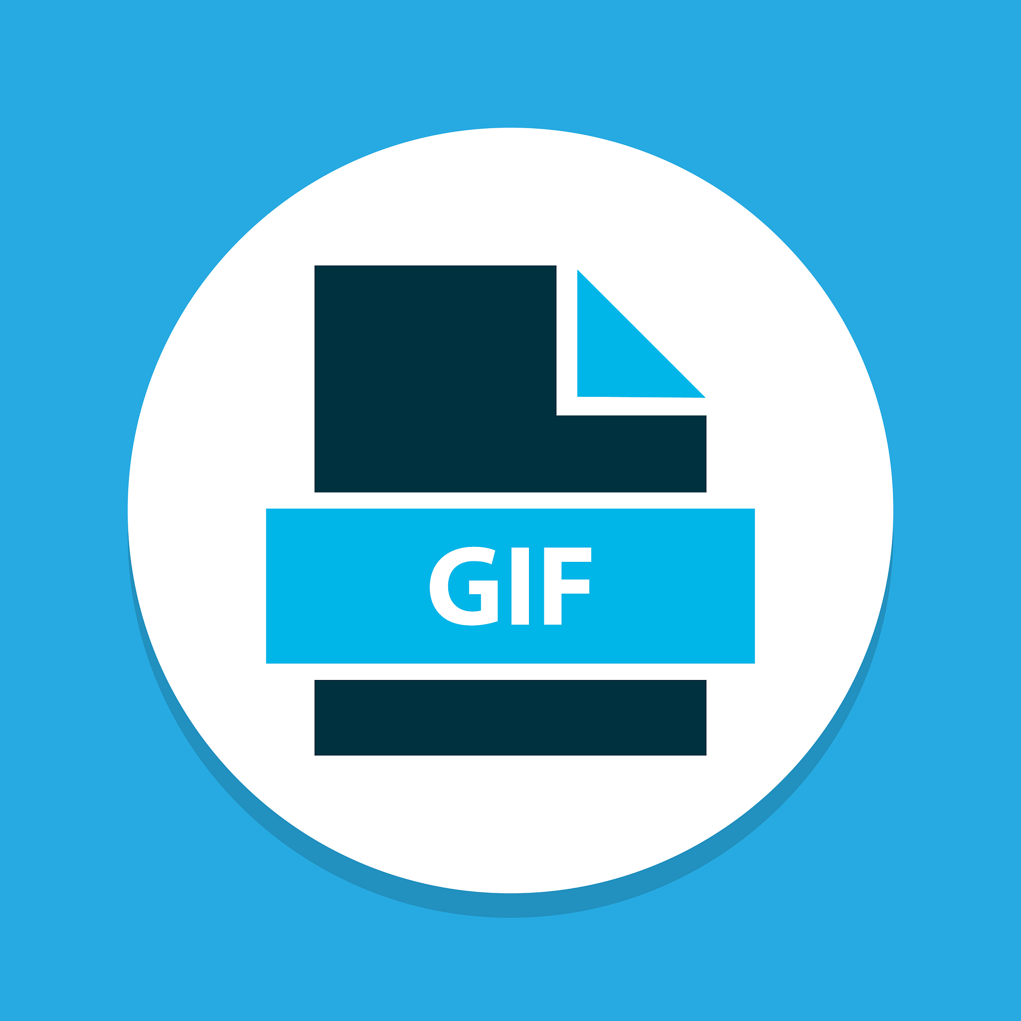 file gif icon colored symbol premium quality