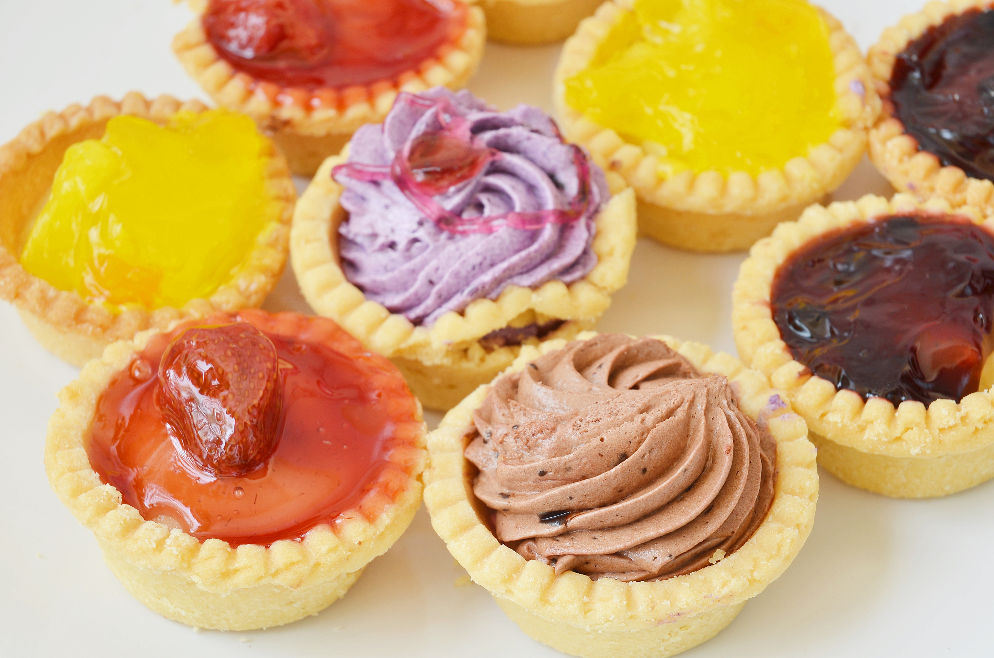 fancy cupcakes.