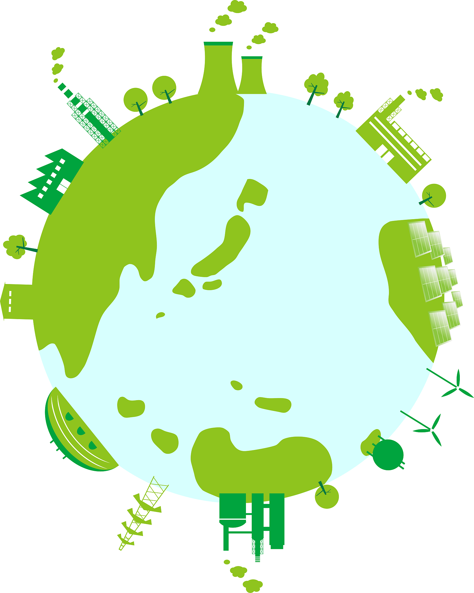 写一段对环境保护插画的结论