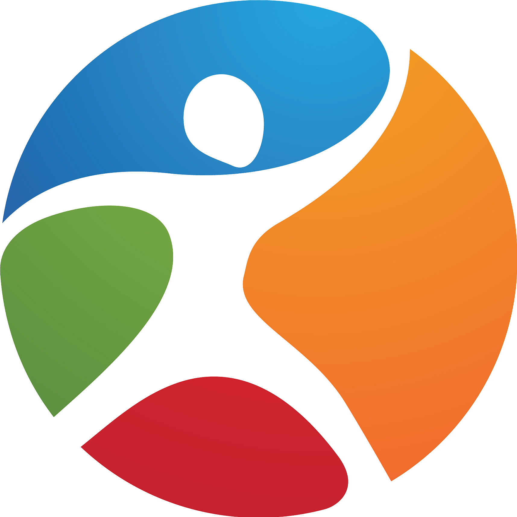 human character logo sign