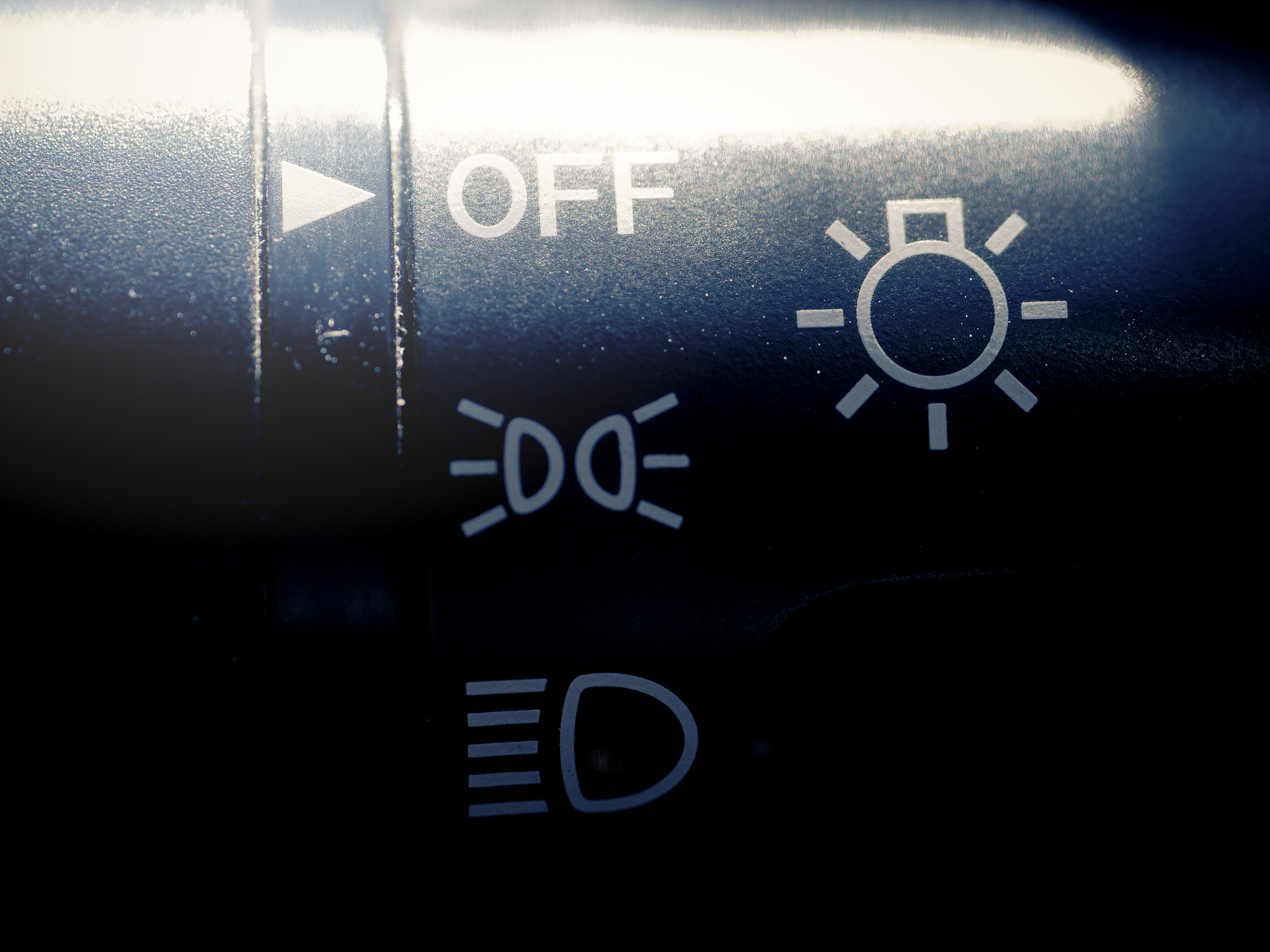 modern car interior details
