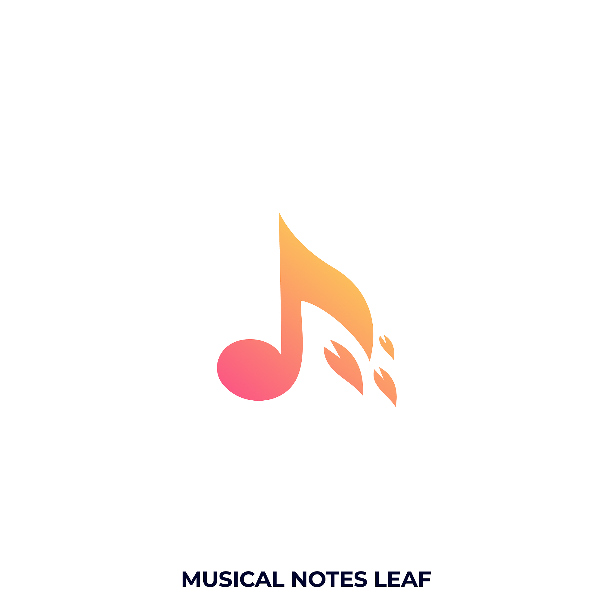 music line art design template