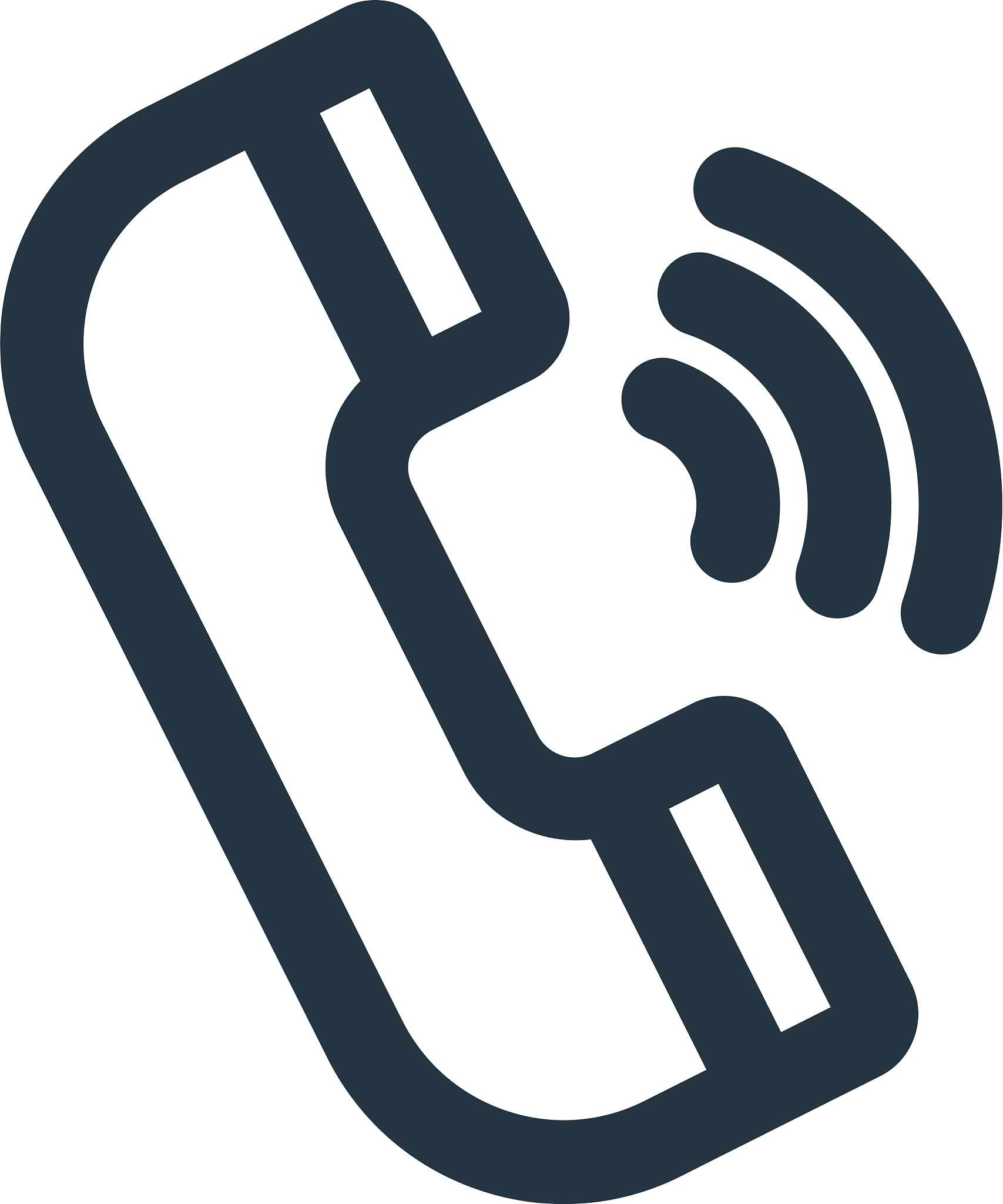 telephone icon isolated on white background