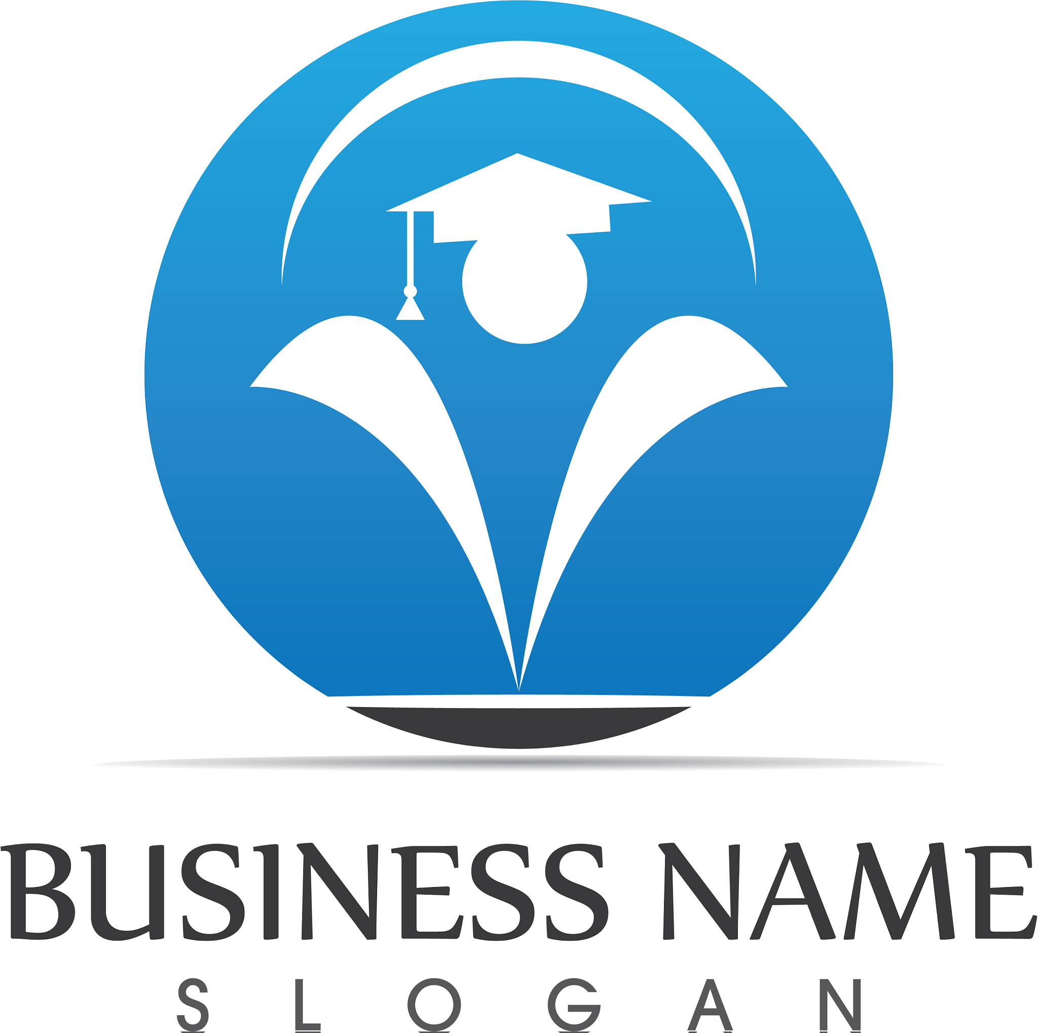 education people university logo template icon