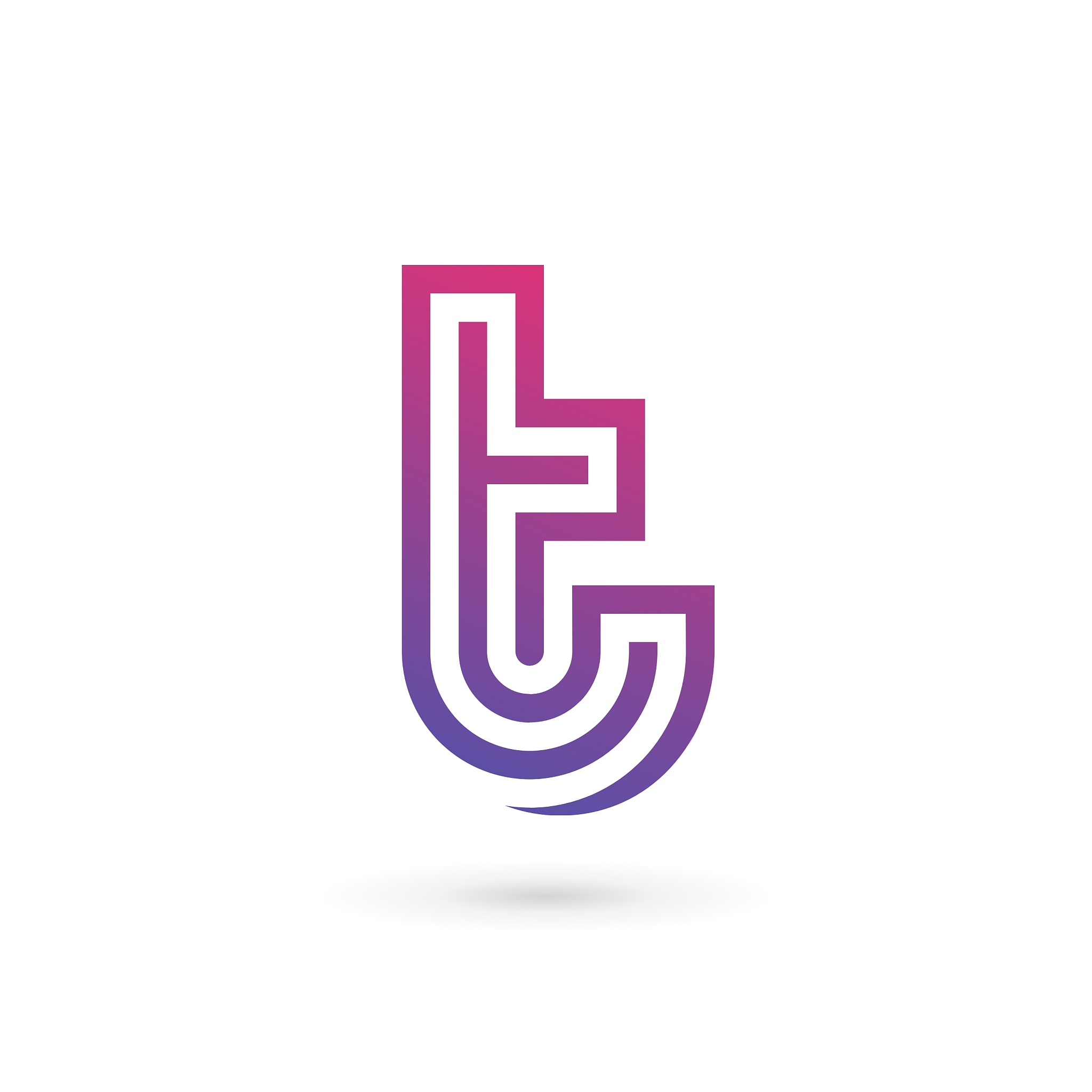 letter t logo icon design template elements