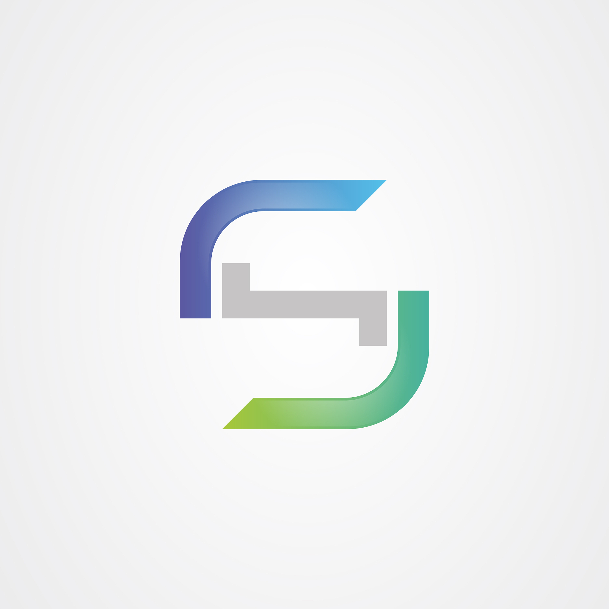 s letter icon logo design
