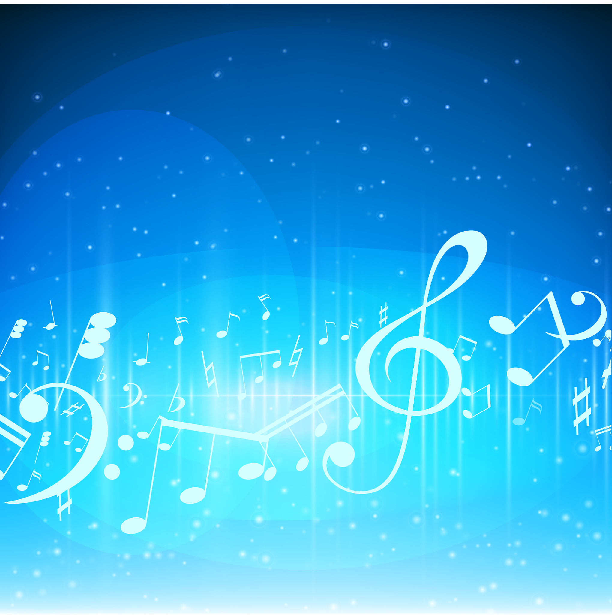 colorful music background