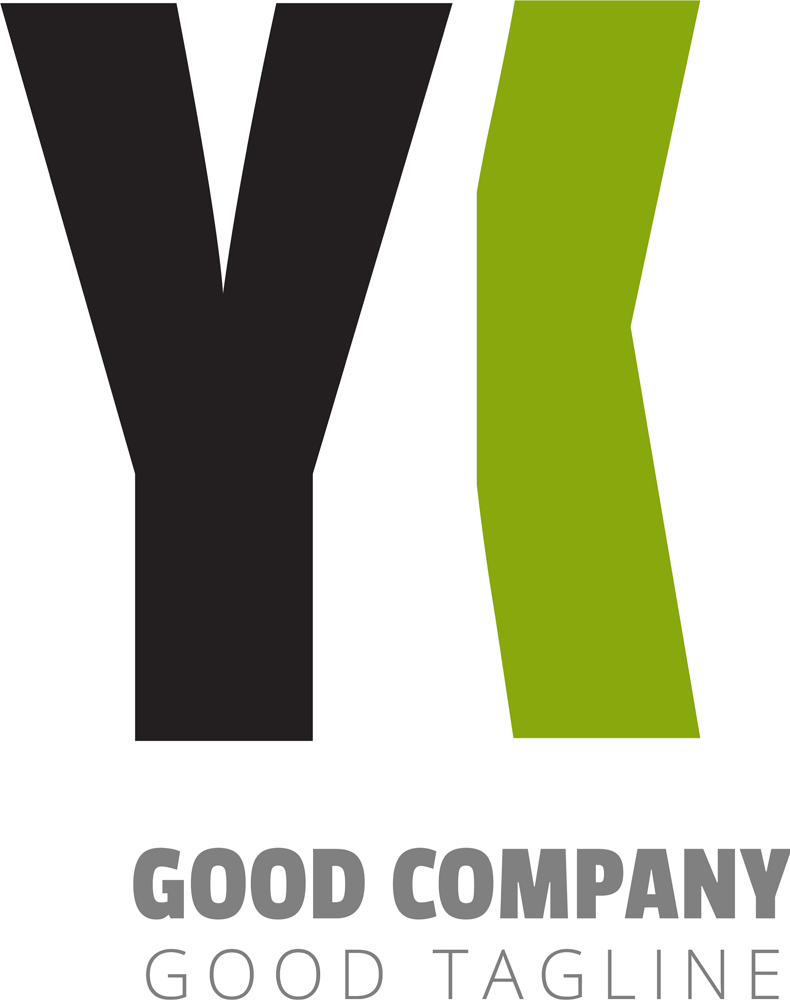 initial letter design logo