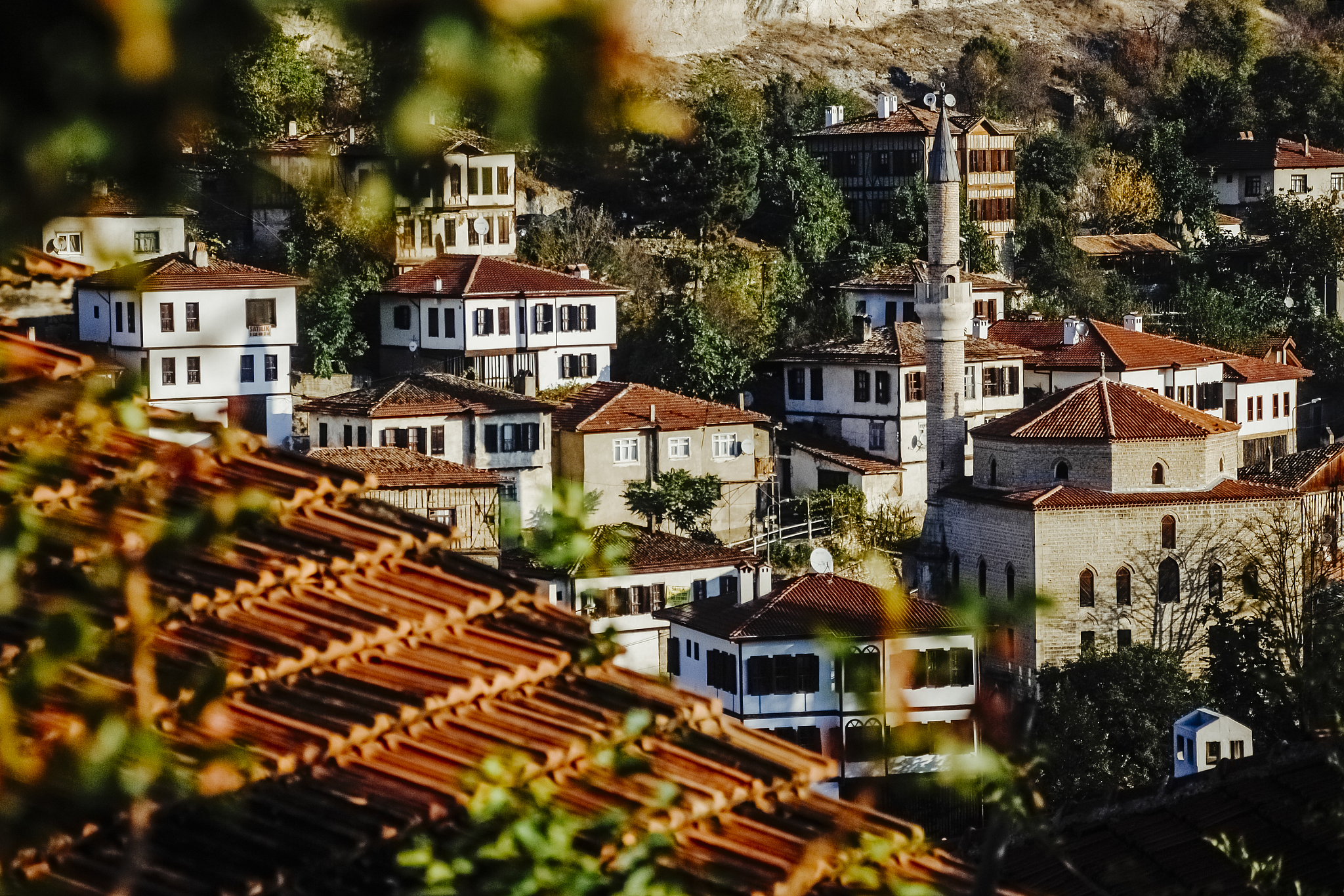 a view from safranbolu historical houses.