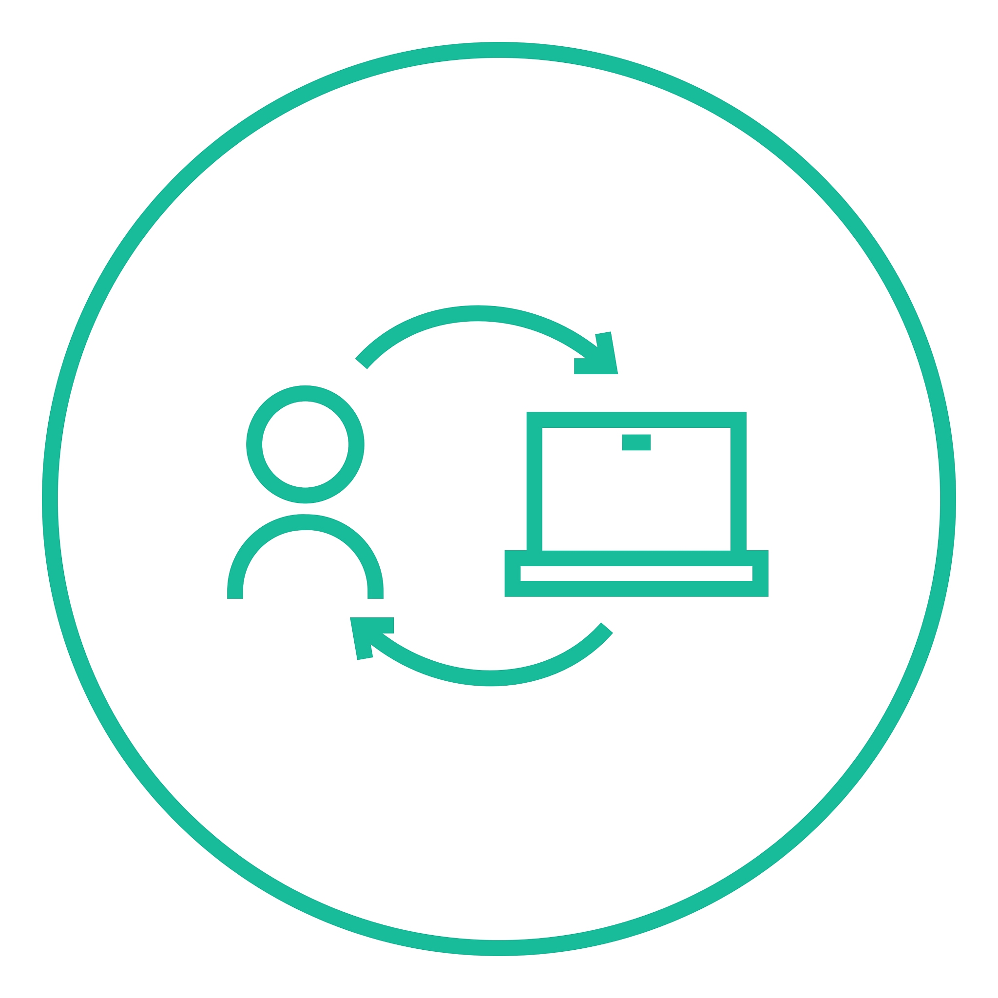 online education line icon