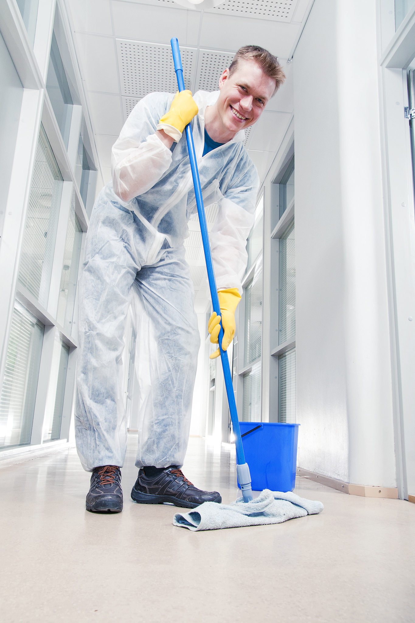 Hull and Deck Cleaning Underway, Cargo Hold and Fuel Tank Next