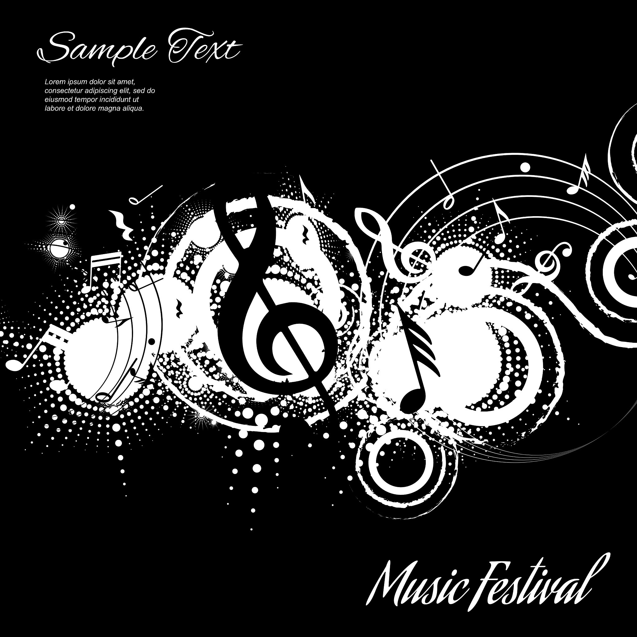 background music abstraction