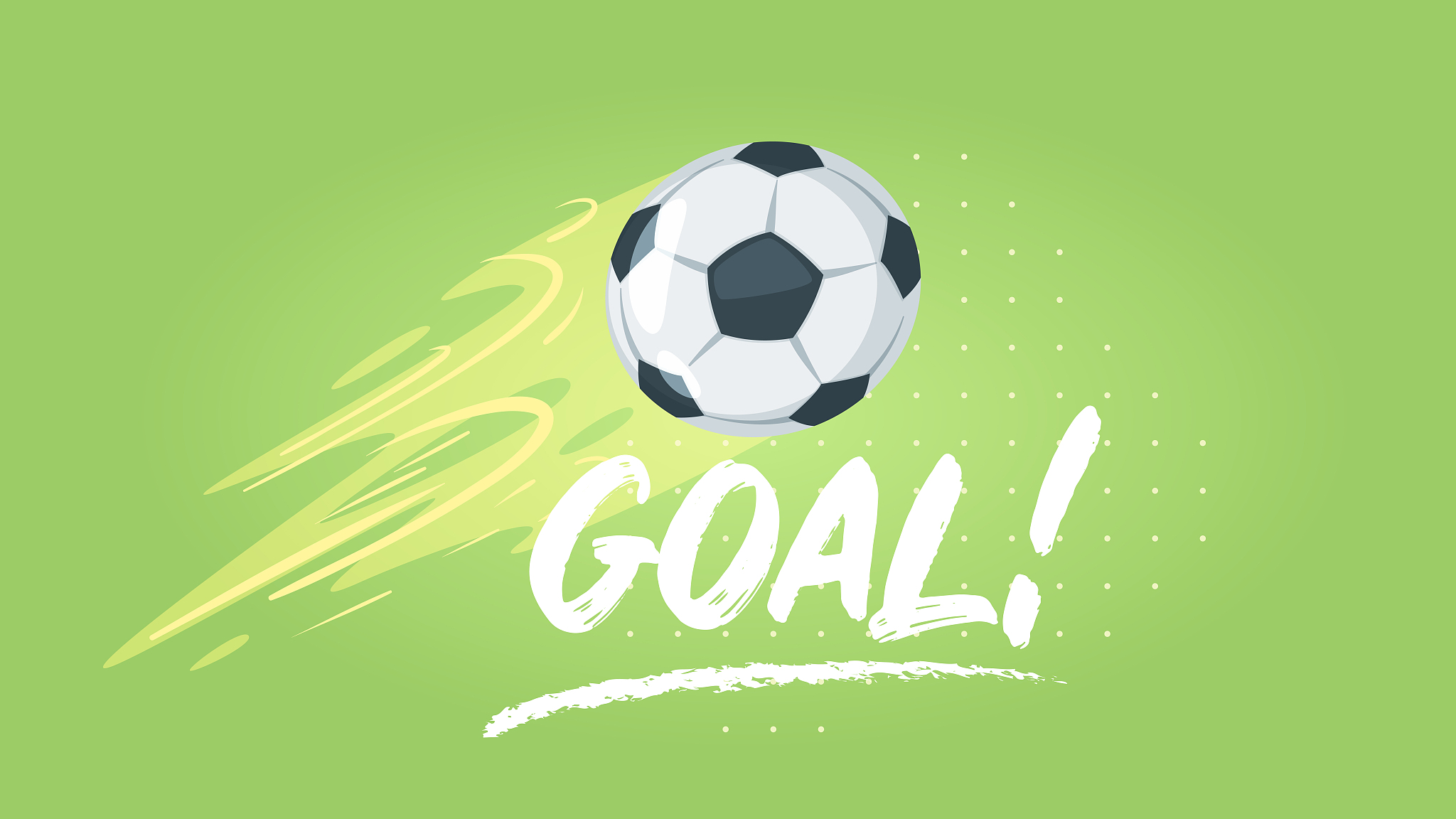 soccer championship design element