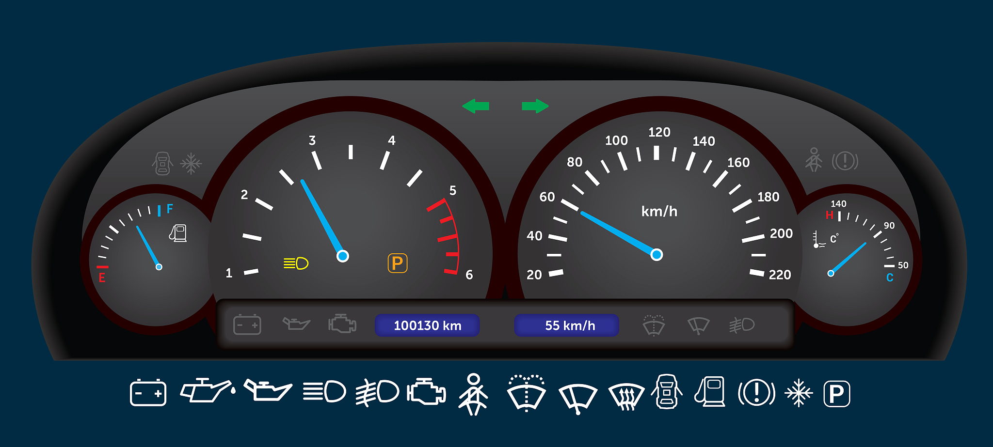 car dashboard