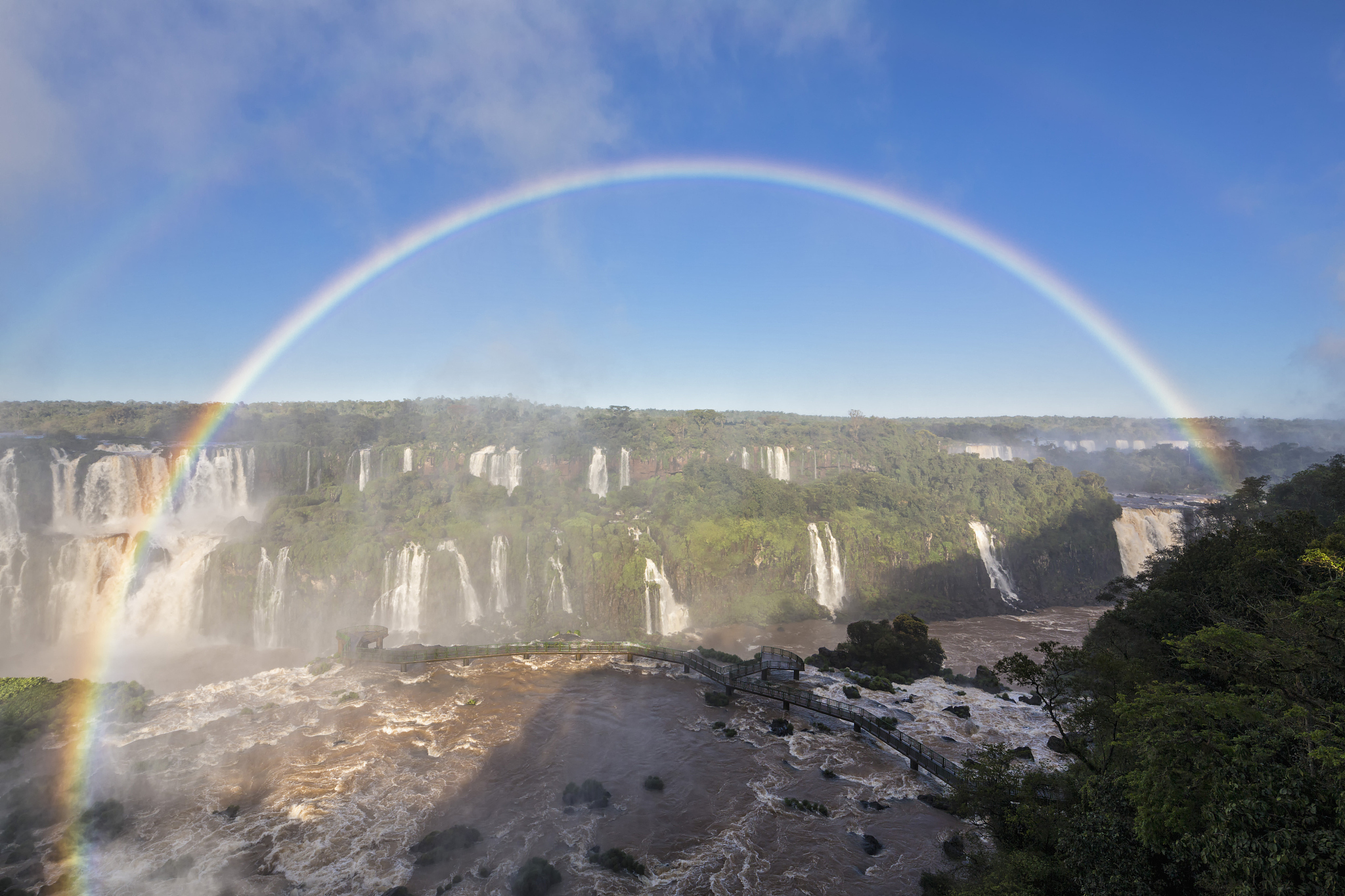 south america, brazil, parana, iguazu national park, iguazu fall