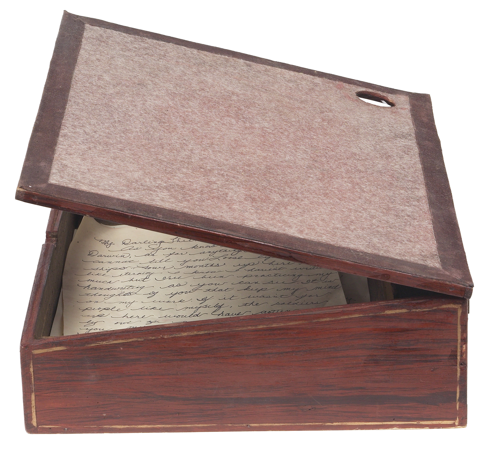 Describe a Beautiful Object: A Handcrafted Wooden Jewelry Box