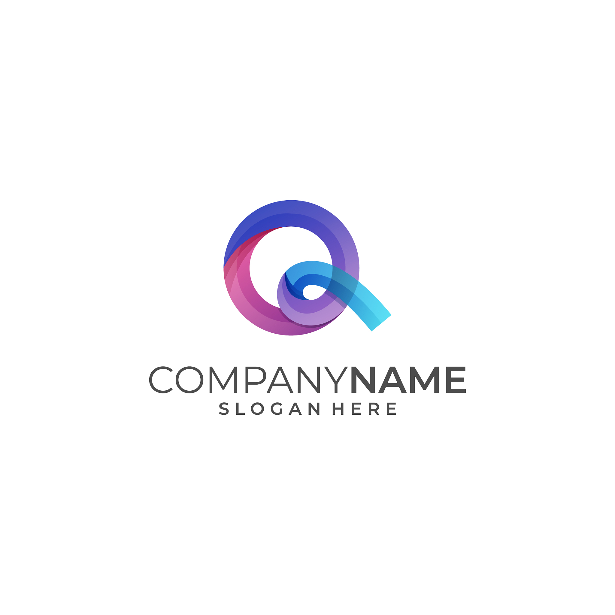 letter q design template
