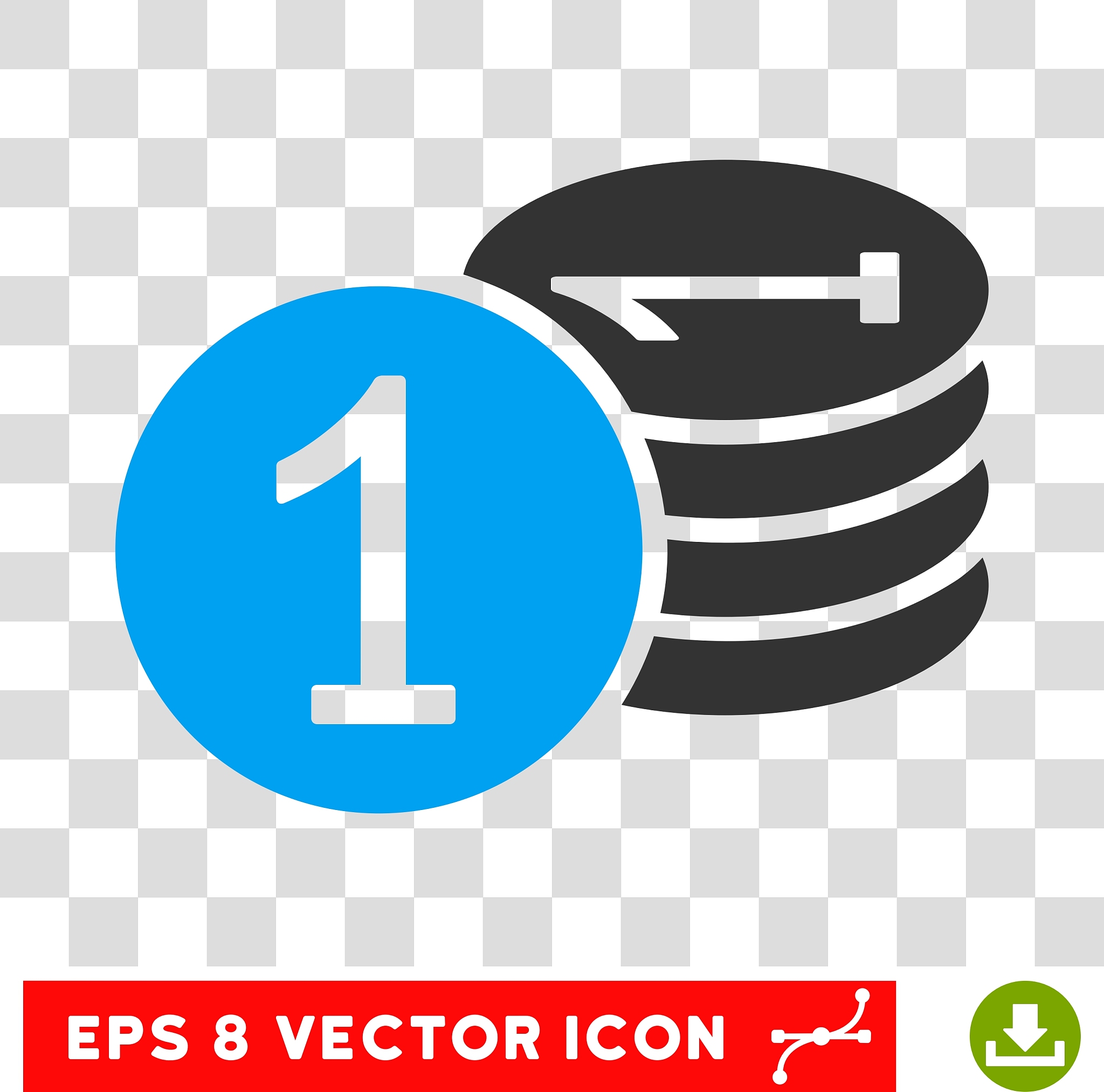 coins eps icon