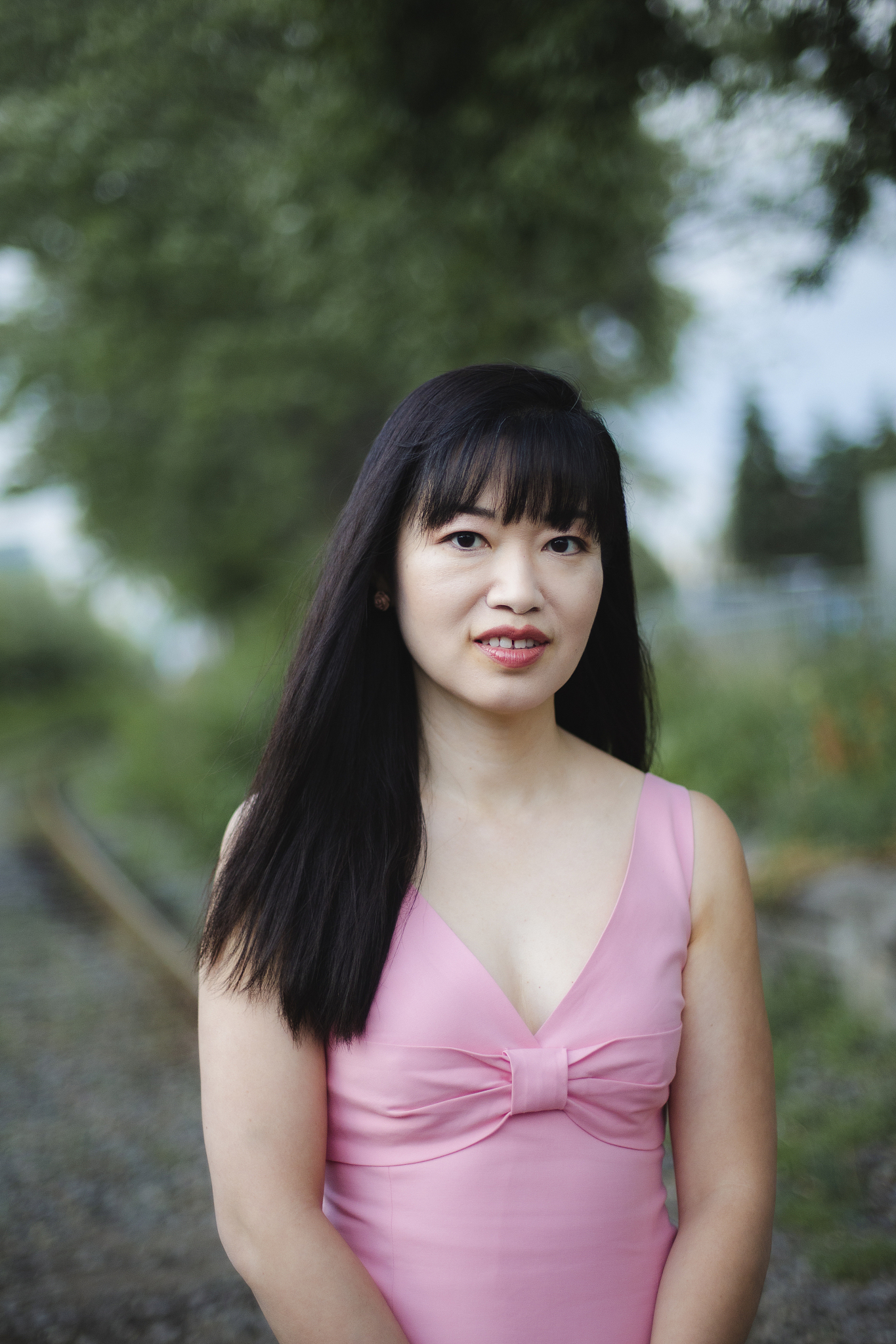 portrait of a beautiful chinese woman